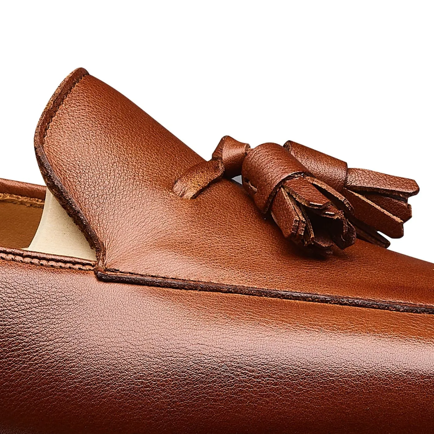 Antibes Chestnut Milled Calf Open Square City Hold