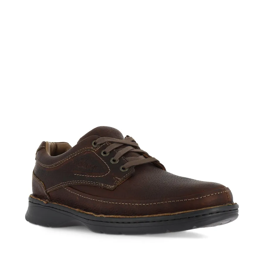 APOLLO - BROWN OILY LEATHER Sleek Style