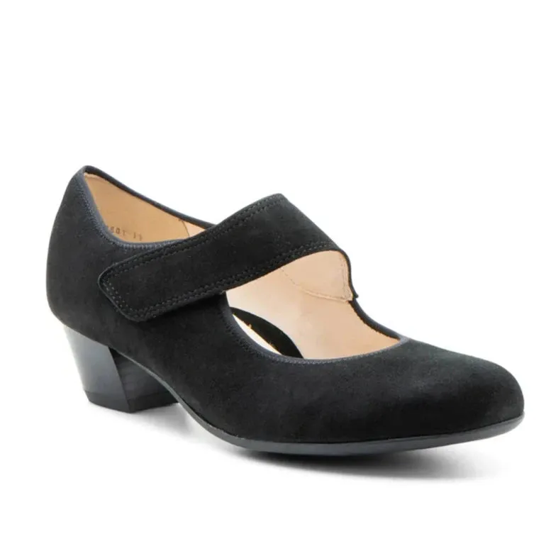 Arch support ARA SHOES CALICO 2 - BLACK SUEDE