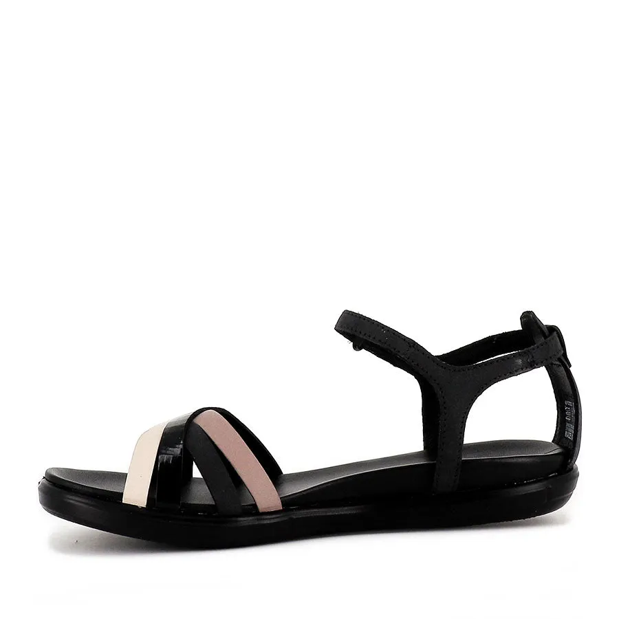 Odor Resistant SIMPIL SANDAL 209213 - MULTI COLOUR BLACK SAMBAL LEATHER