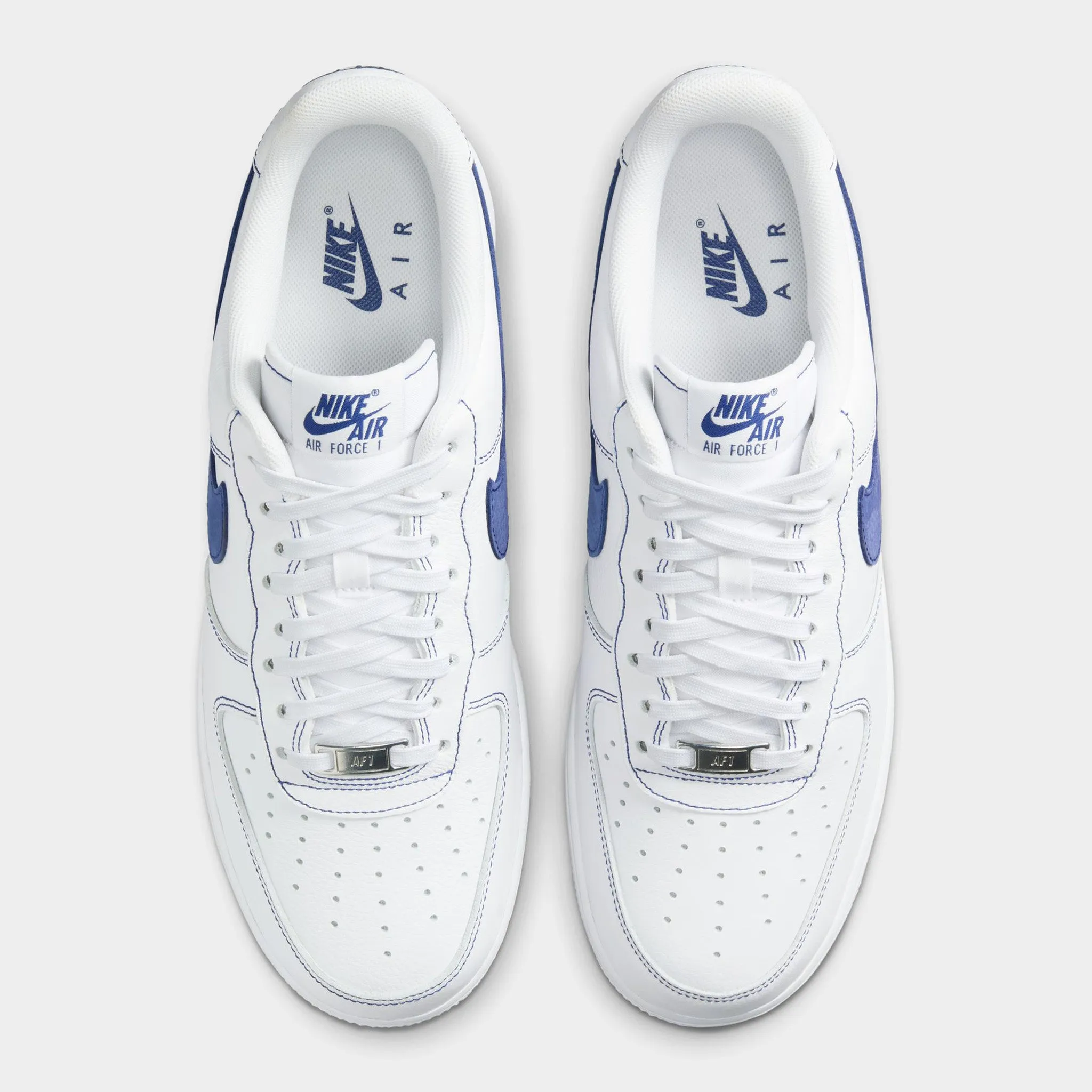 Nike Air Force 1 '07 LV8 White / Deep Royal volleyball players' bounce