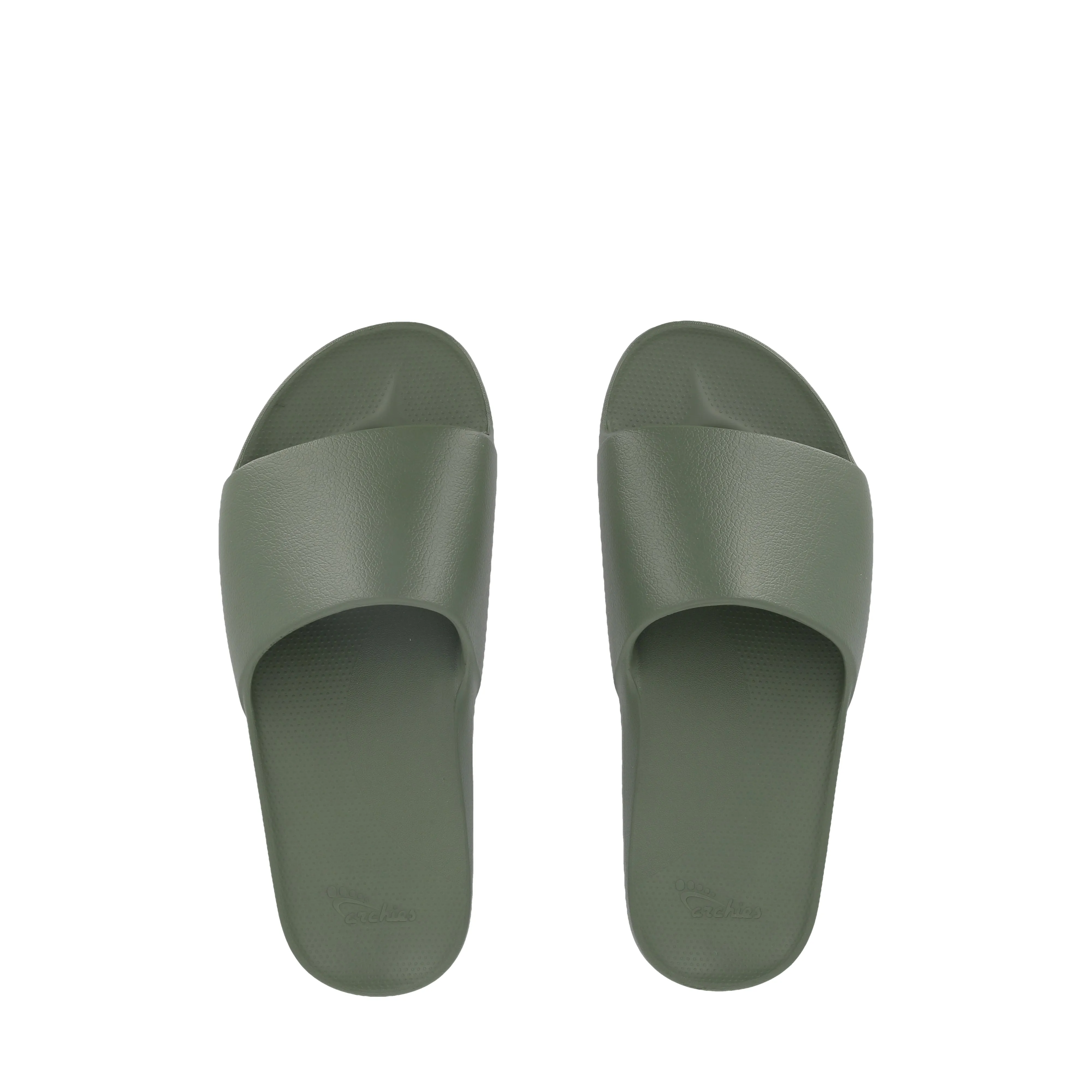 ARCH SUPPORT SLIDES - KHAKI High Efficiency Simple Travel Sandals