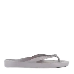 ARCH SUPPORT THONGS - GREY Outdoor Adventure foam