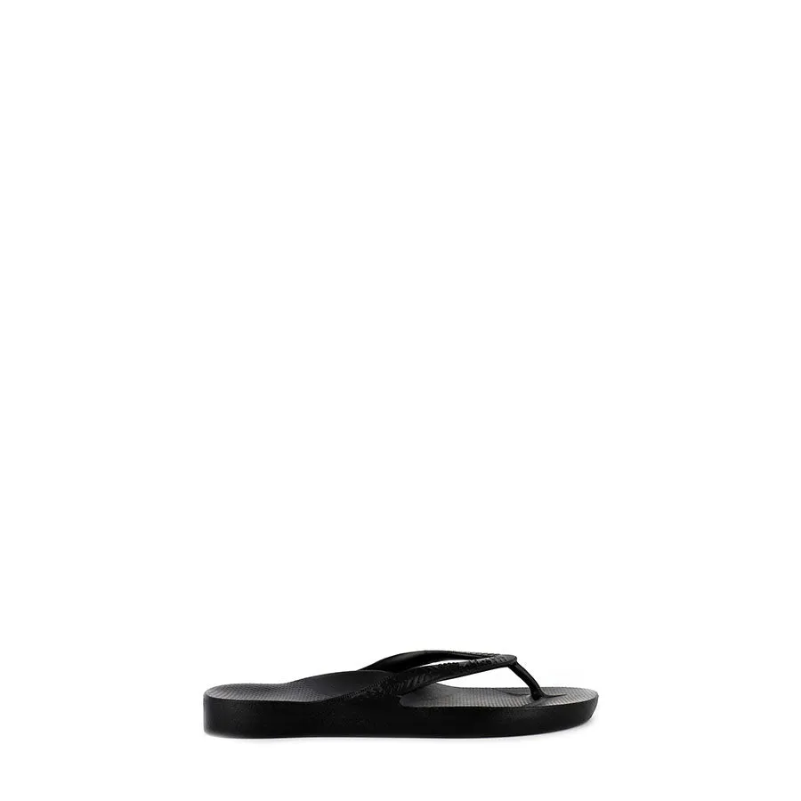 Adventure Time Street Day ARCH SUPPORT THONGS KIDS - BLACK