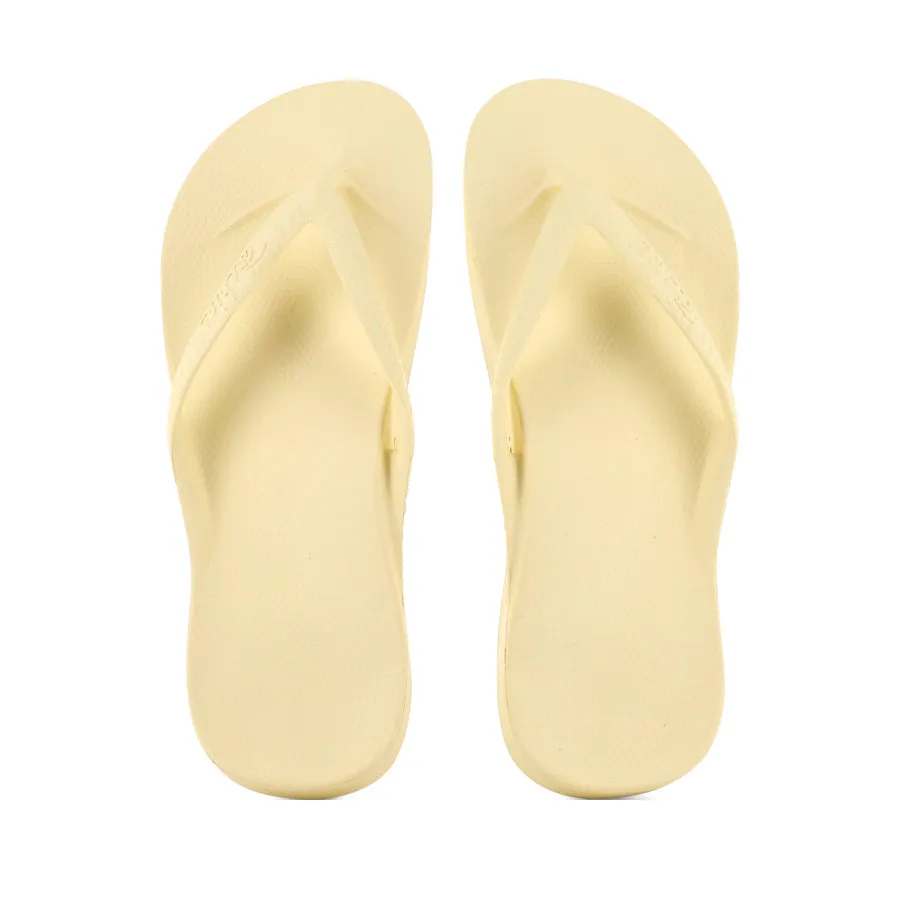 Compact Fit ARCH SUPPORT THONGS - LEMON