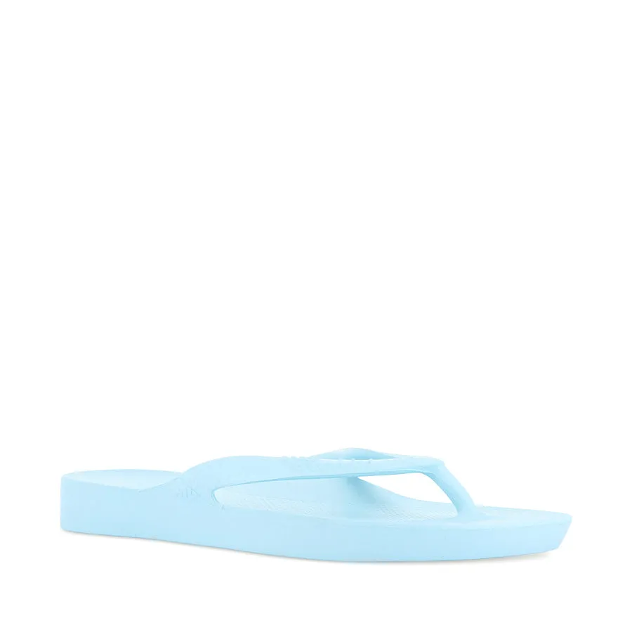 Chic Motion ARCH SUPPORT THONGS - SKY BLUE