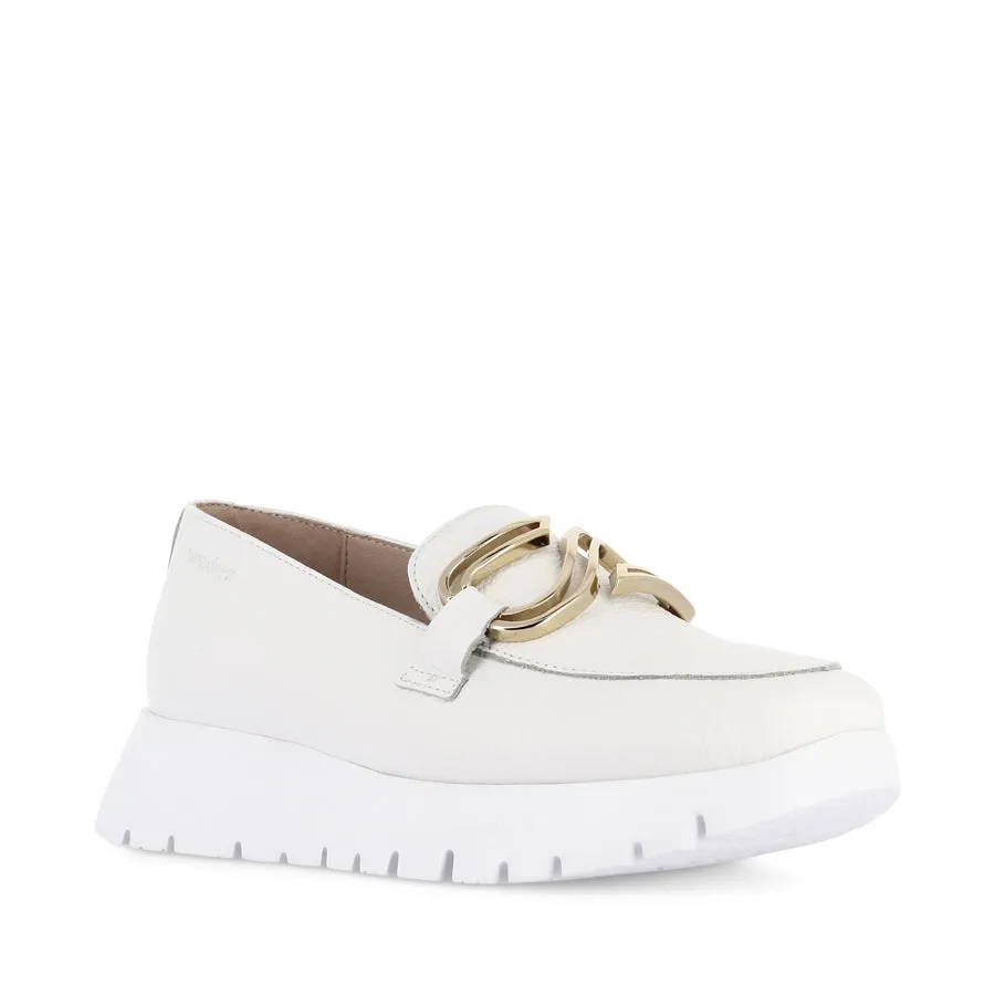 Travel Outfit Pointed Toe ARIANA A-2462 - WHITE LEATHER