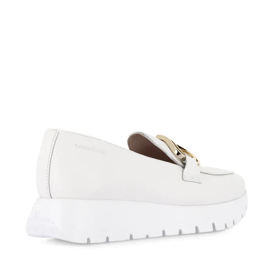 ARIANA A-2462 - WHITE LEATHER Guard Walk