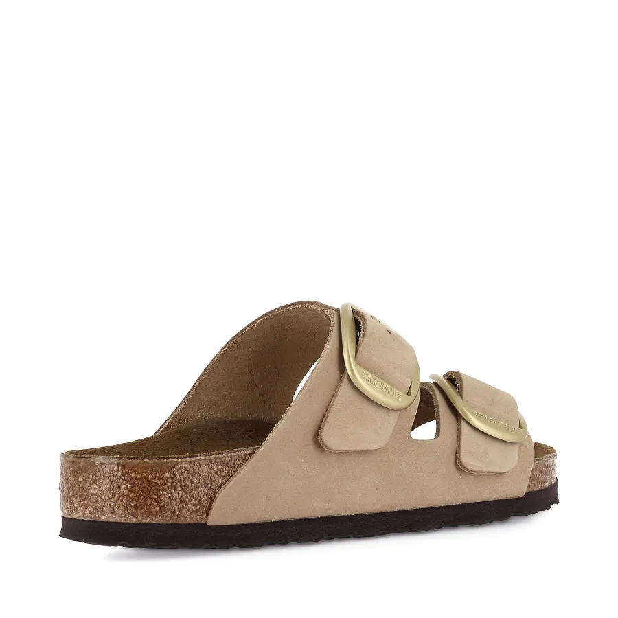 Eva Midsole ARIZONA BIG BUCKLE SEASONAL - SANDCASTLE NUBUCK