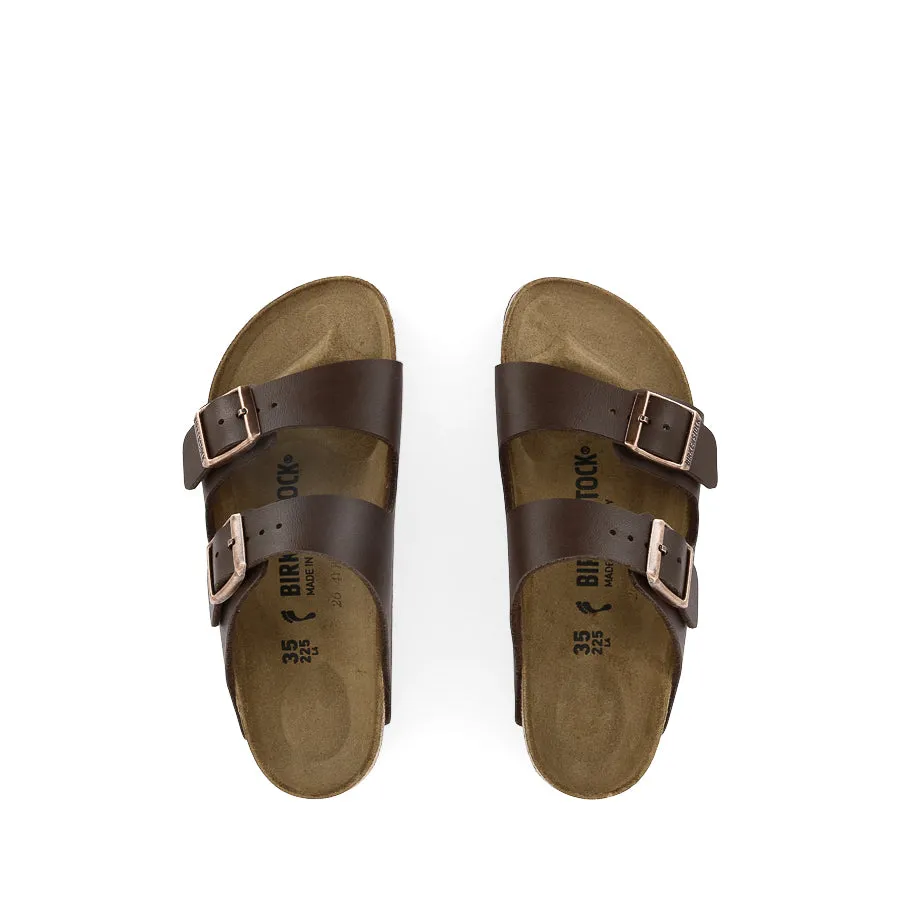 ARIZONA BIRKO-FLOR NARROW - DARK BROWN Cozy Foot