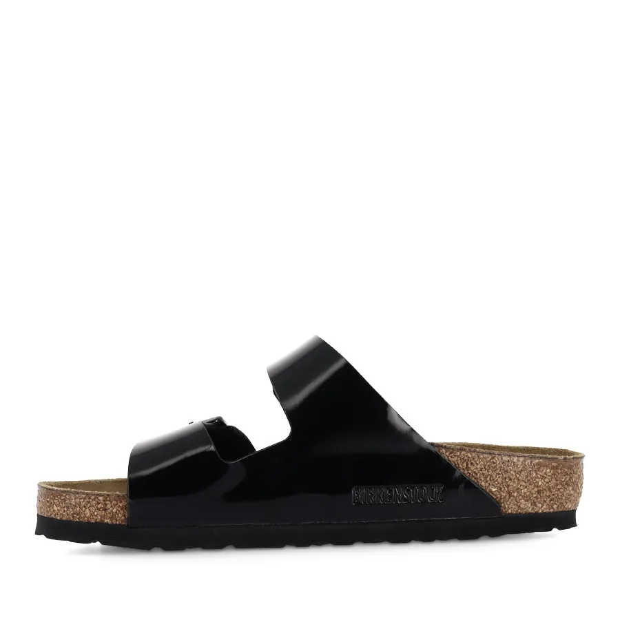 Comfortable Build Effortless Walk ARIZONA GRACEFUL - BLACK PATENT