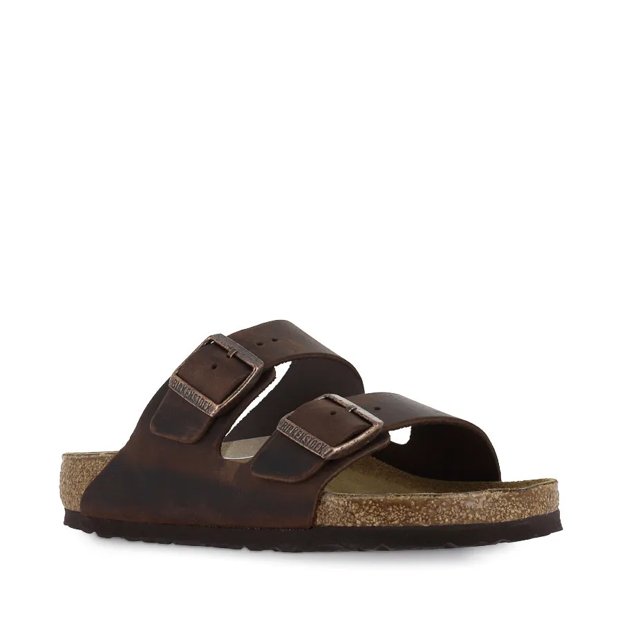 ARIZONA NATURAL LEATHER - HABANA LEATHER Quick Grip Sporty Sandals