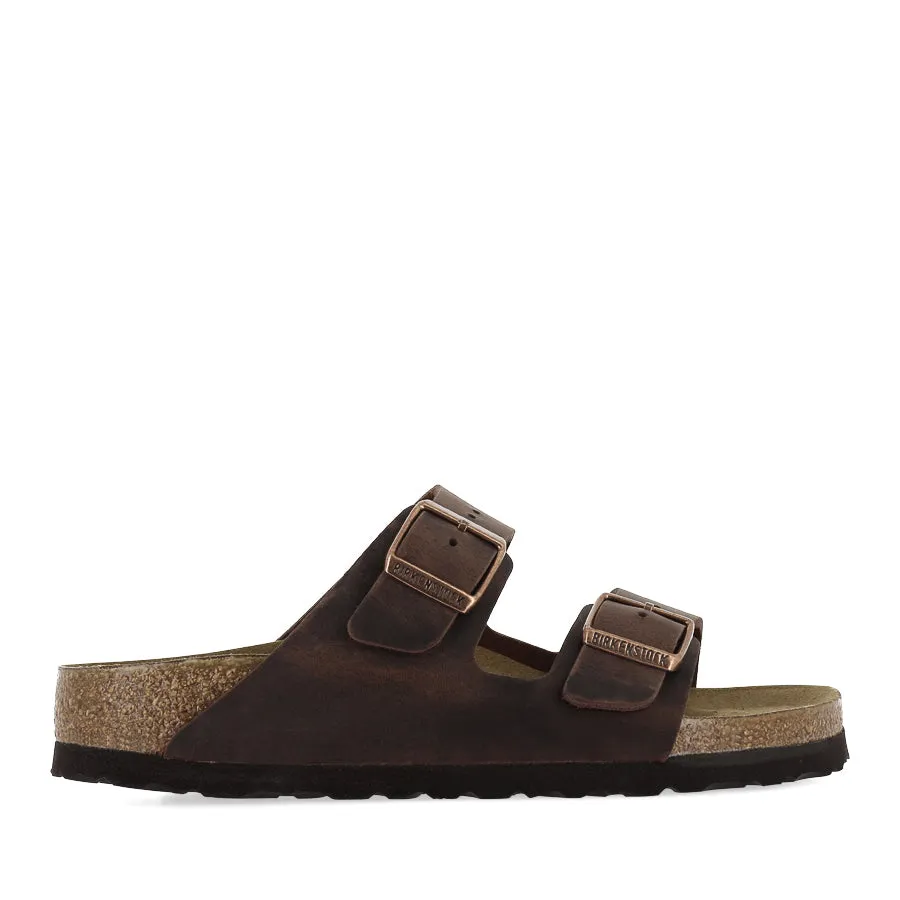 ARIZONA NATURAL LEATHER NARROW - HABANA LEATHER Walk Style