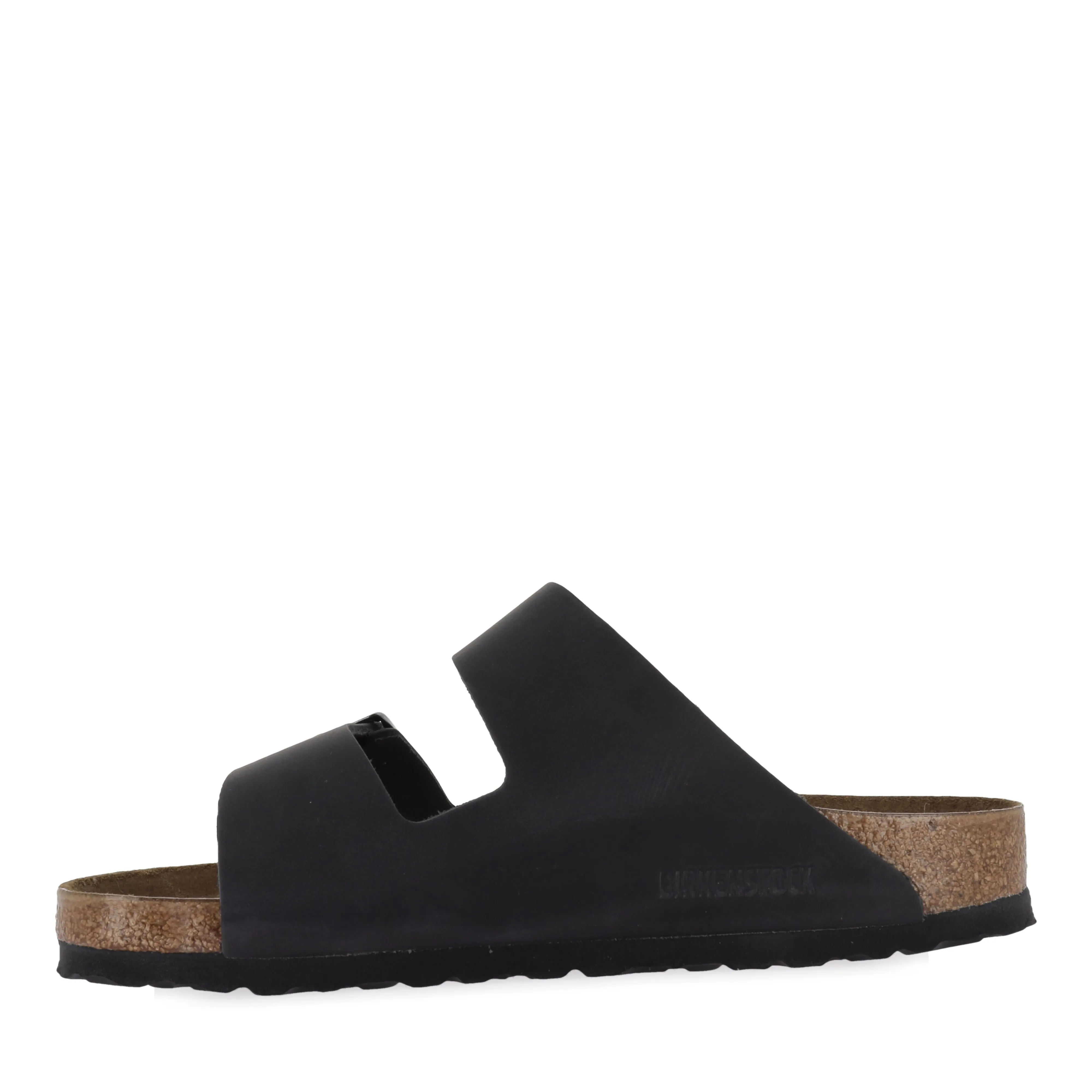 ARIZONA NATURAL LEATHER - OILED BLACK LEATHER Platform Sole