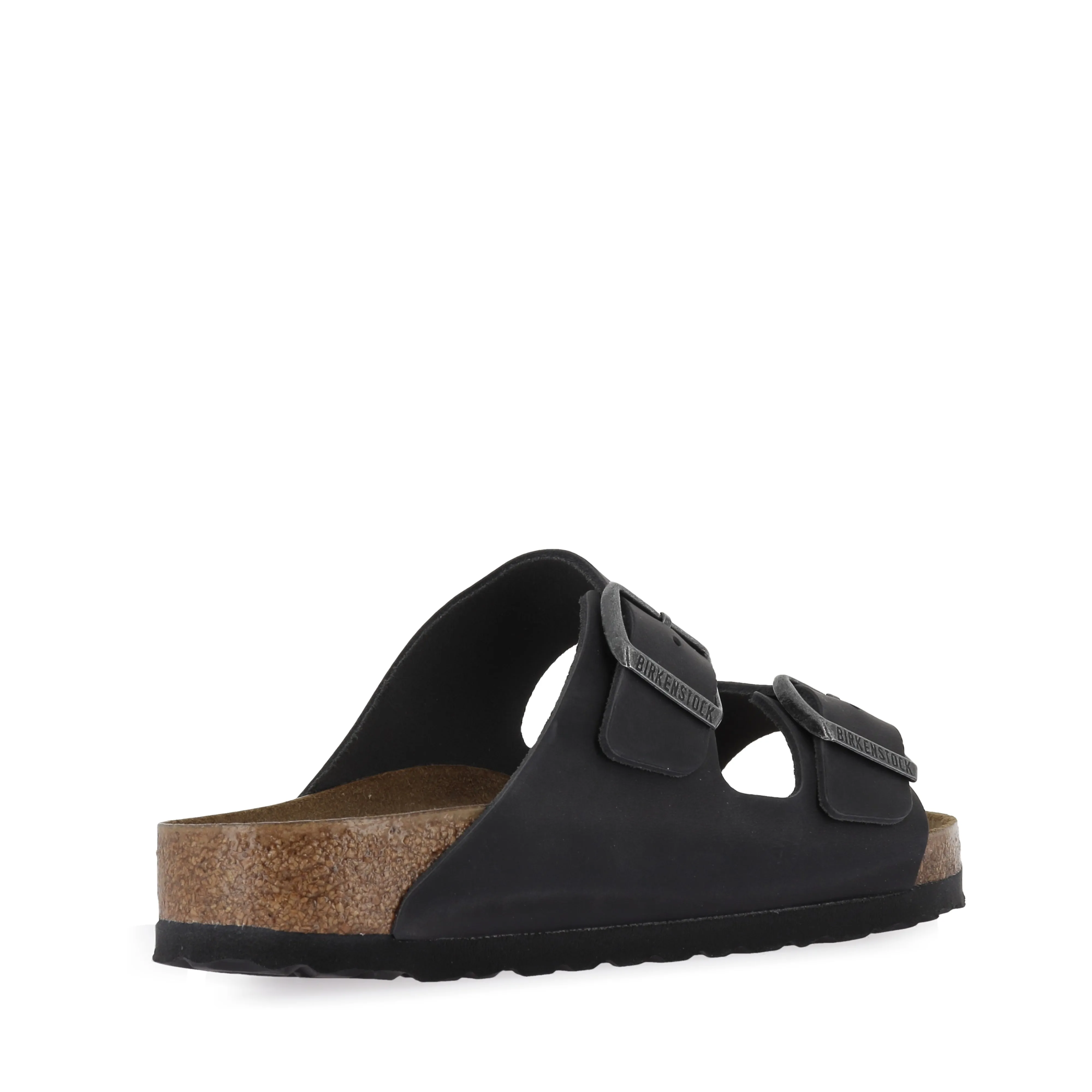 Everyday Footwear Ventilated Design ARIZONA NATURAL LEATHER - OILED BLACK LEATHER