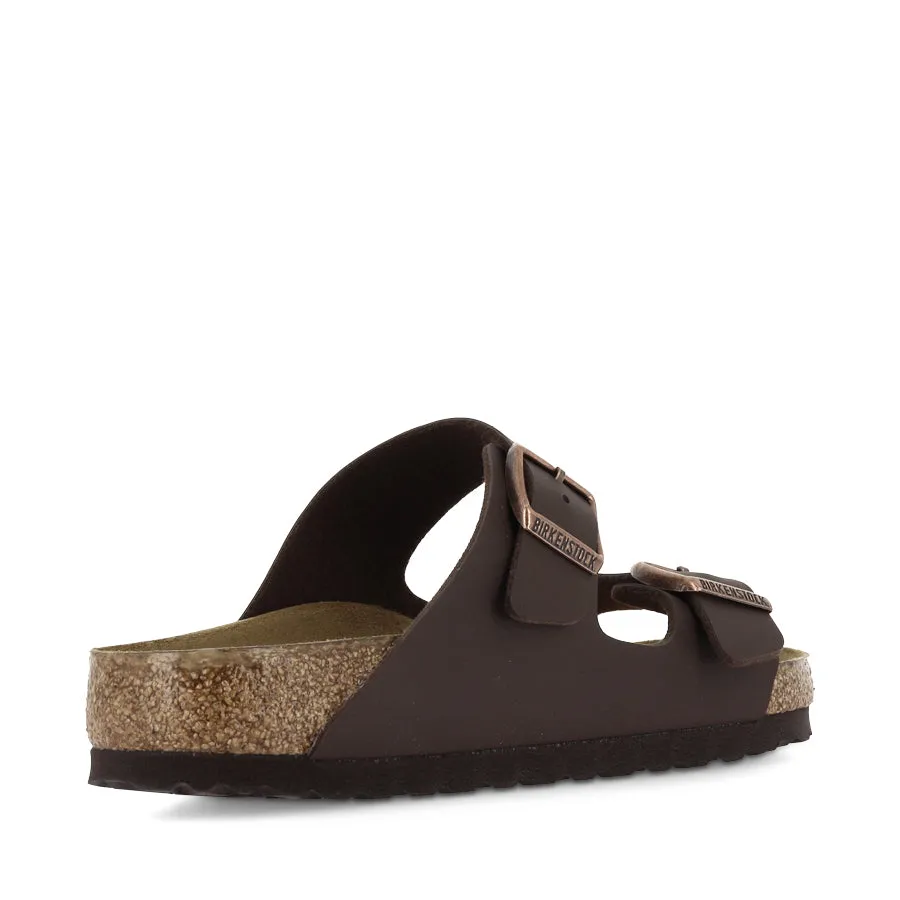 ARIZONA SFB BIRKO-FLOR - DARK BROWN Sandal Strap