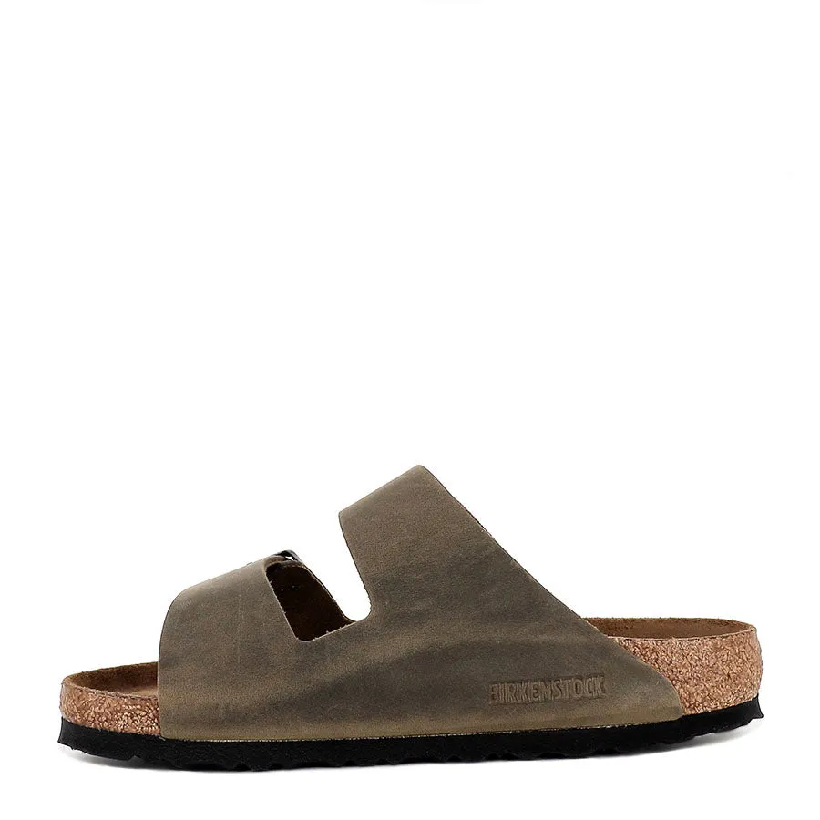 Shock Resistant Beach Vibe ARIZONA SFB OILED - FADED KHAKI OILED LEATHER