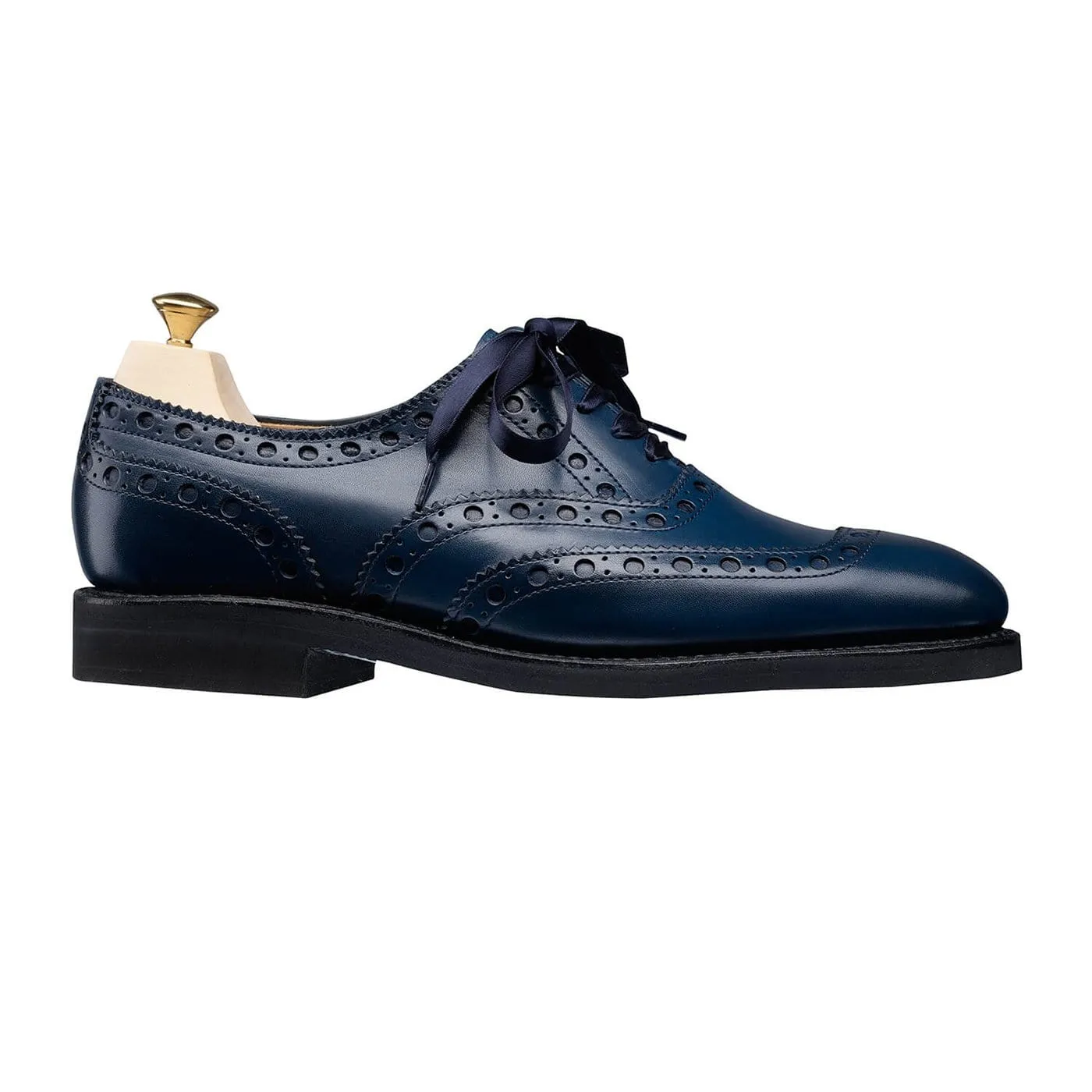 Supportive Design Anna Blue Burnished Calf