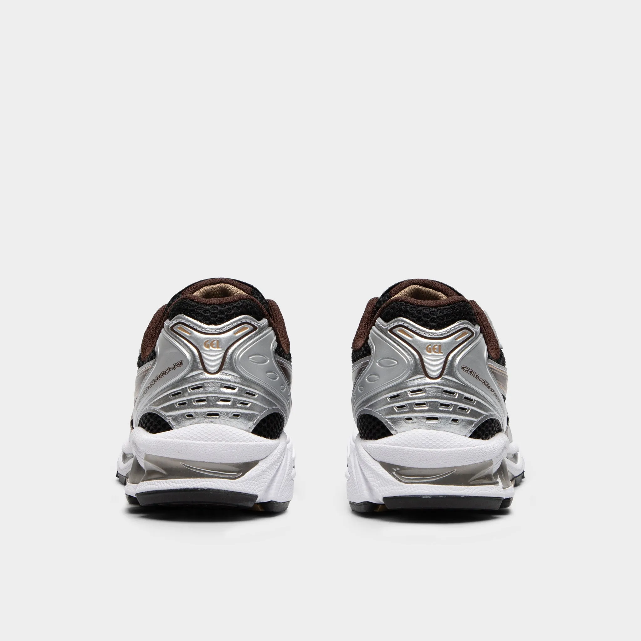 ASICS Gel-Kayano 14 Black / Coffee Walk Ready Sculpted wear