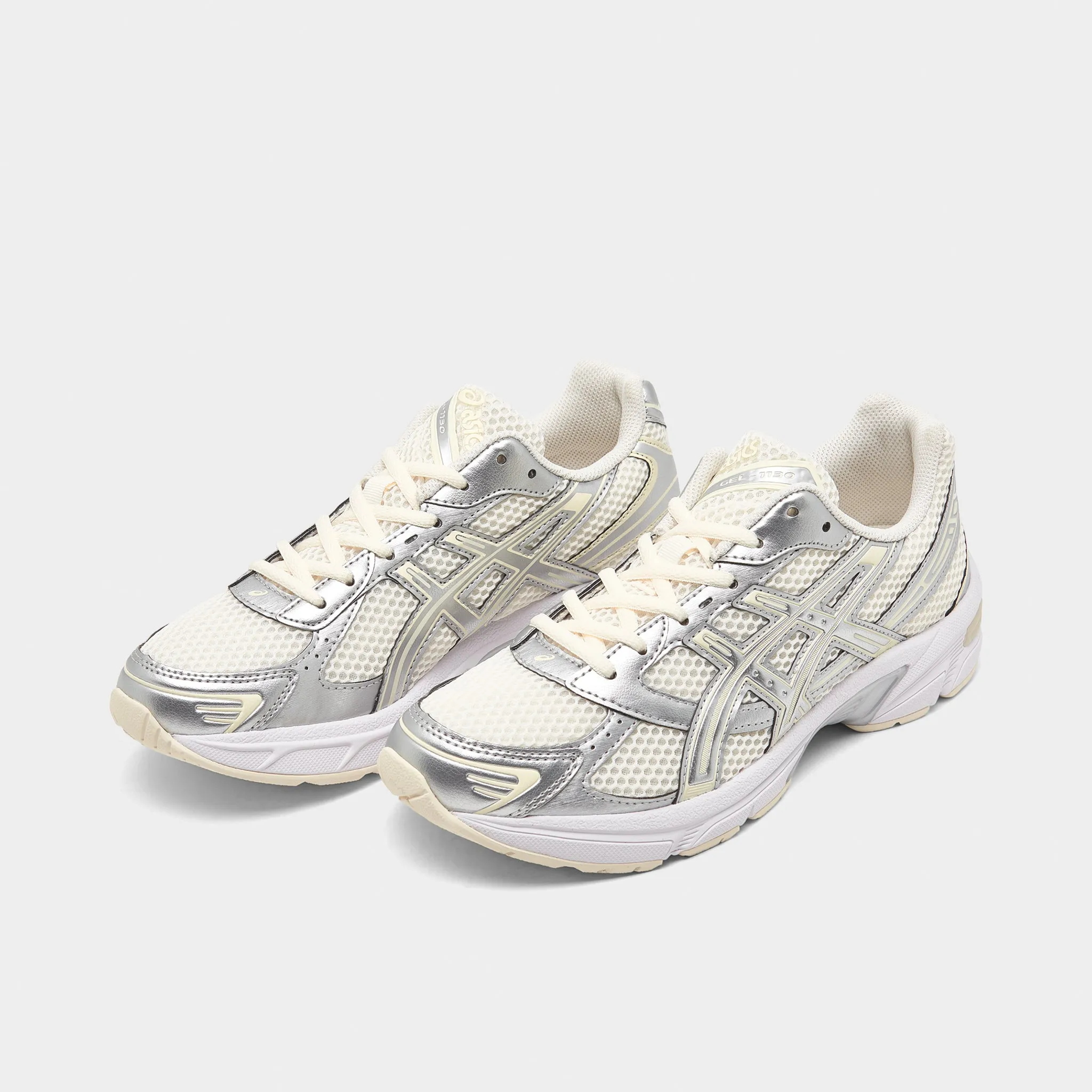 ASICS Women's Gel-1130 Cream / Pure Silver Sleek Design Ergo Frame