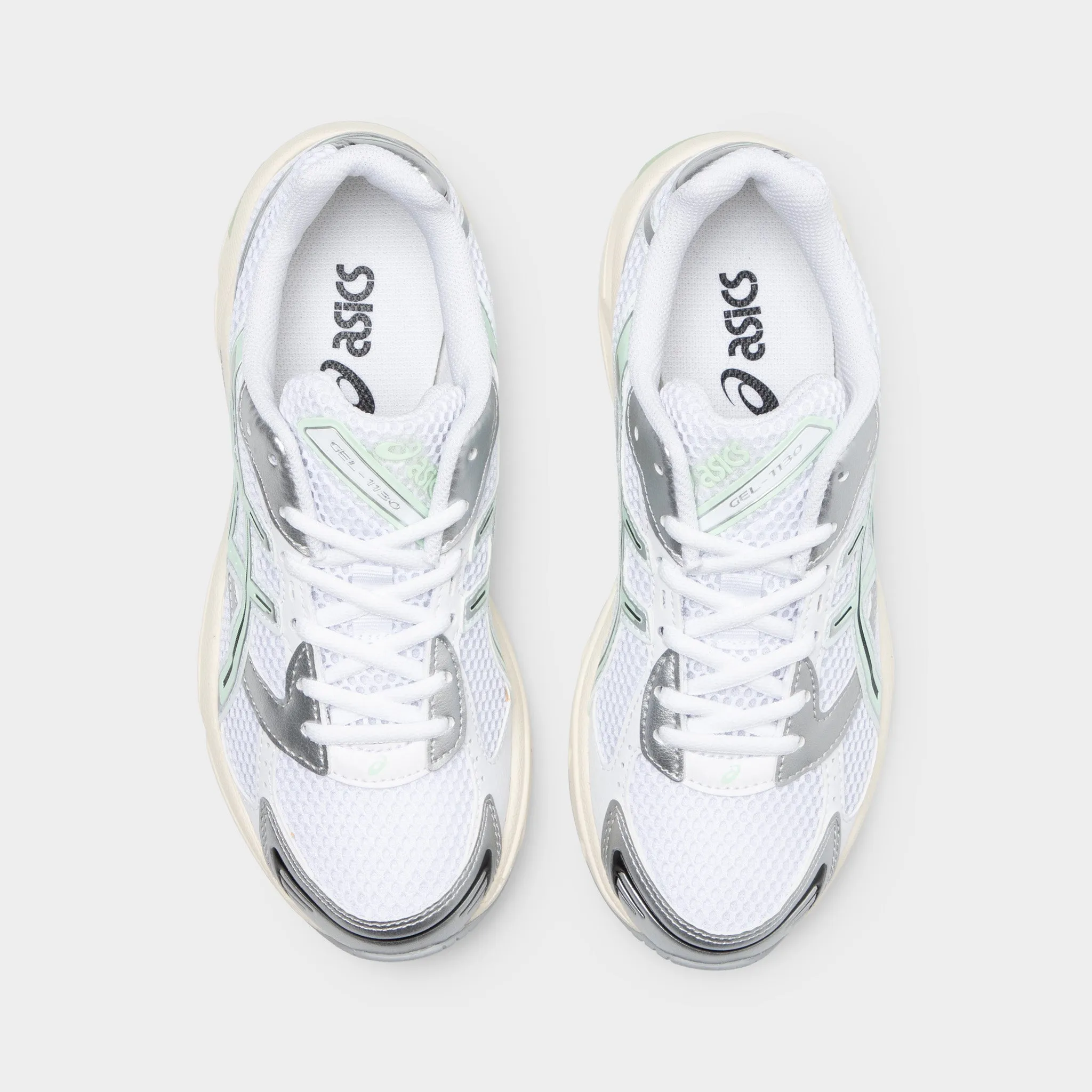 Mono Sock Fit Systems ASICS Women's GEL-1130 White / Mint Tint
