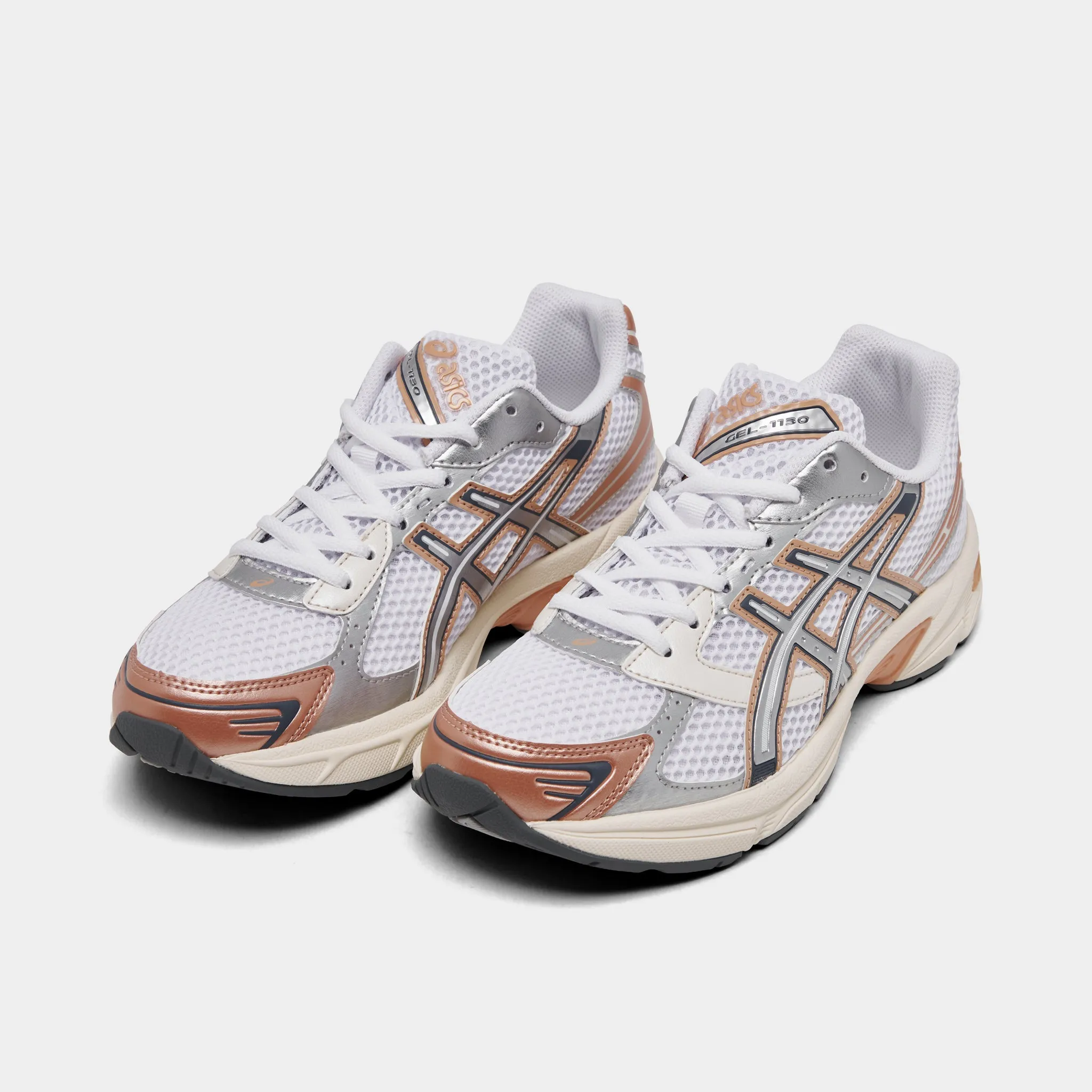 ASICS Women's GEL-1130 White / Pure Silver Trail Style Fashion-Forward