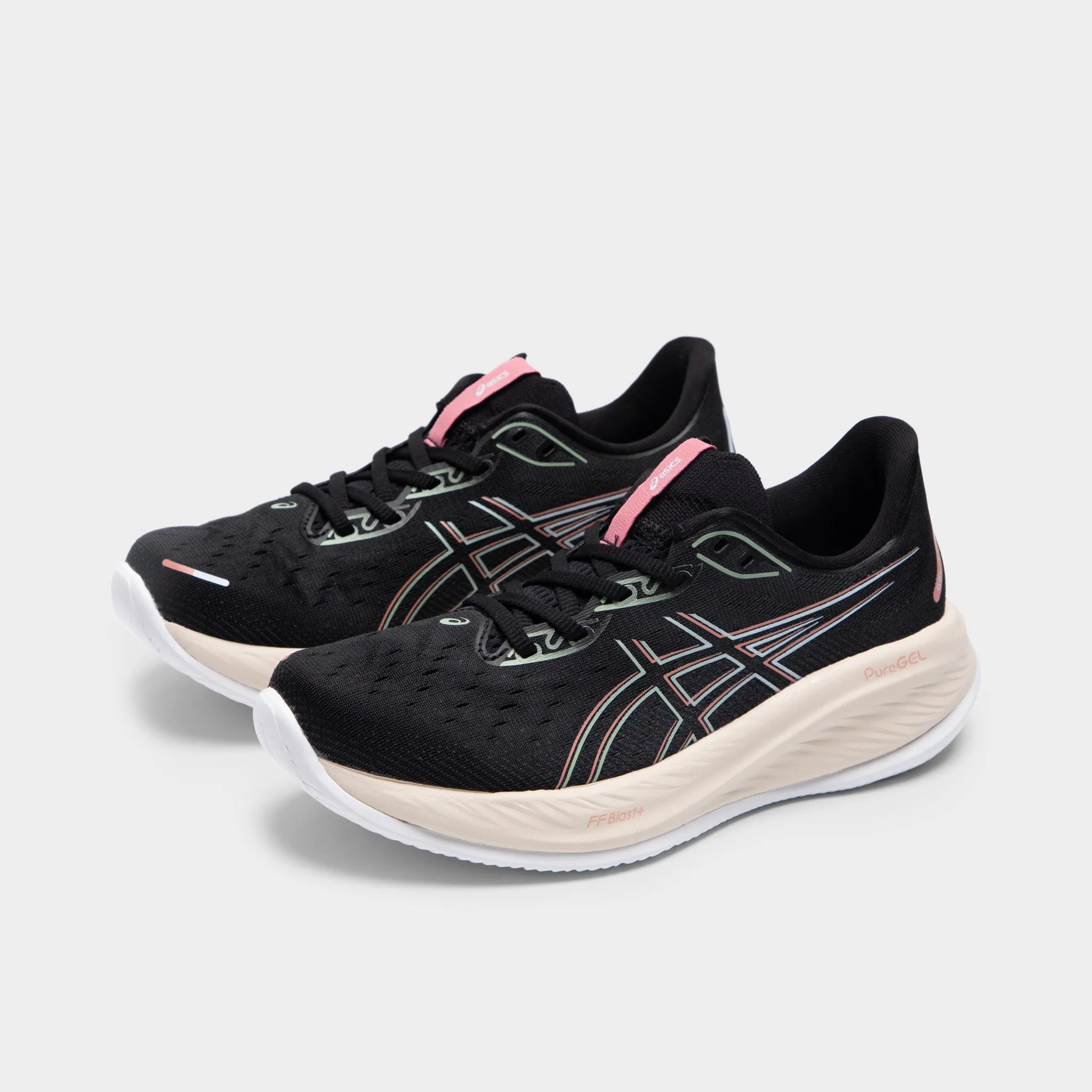 ASICS Women's GEL-Cumulus 26 Black / Dark Jade Fit To Move Urban Touch