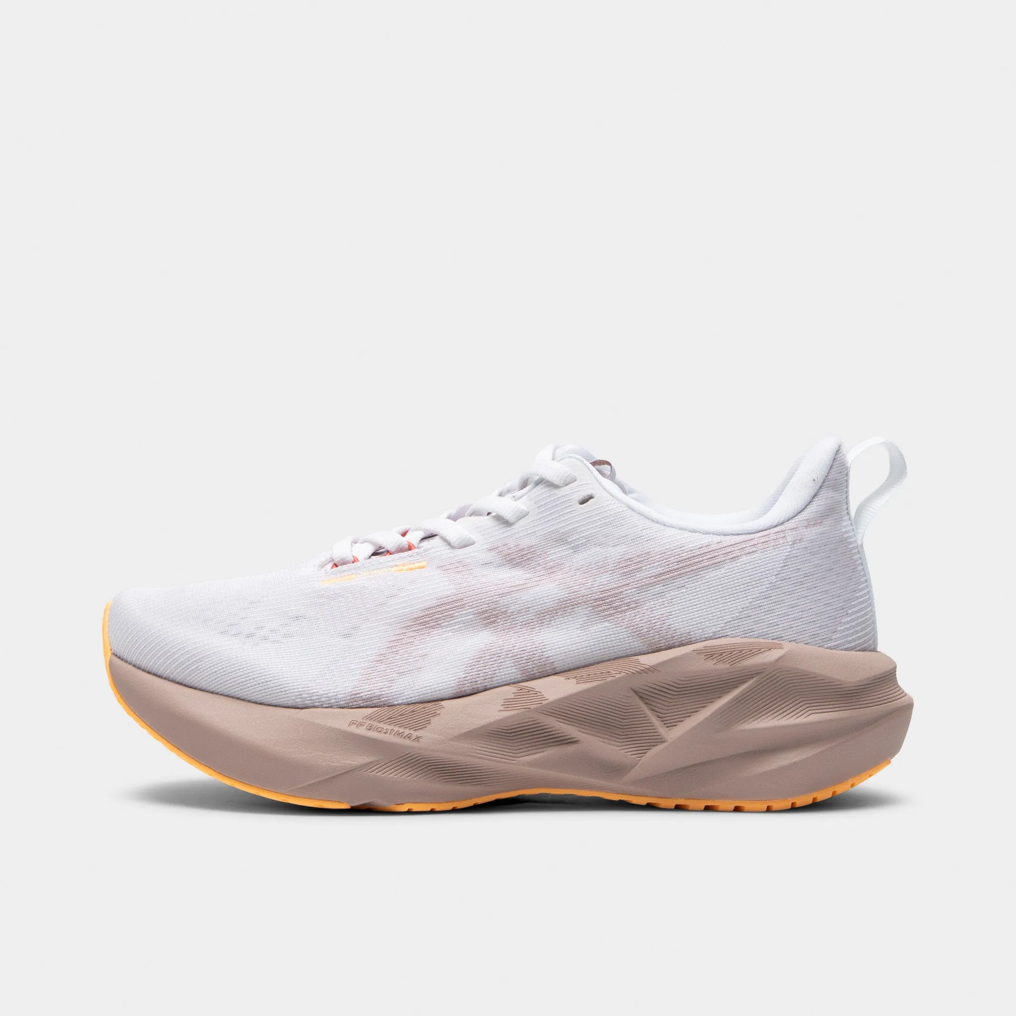 ASICS Women's Novablast 5 White / Fawn Versatile Footwear Slip Ride