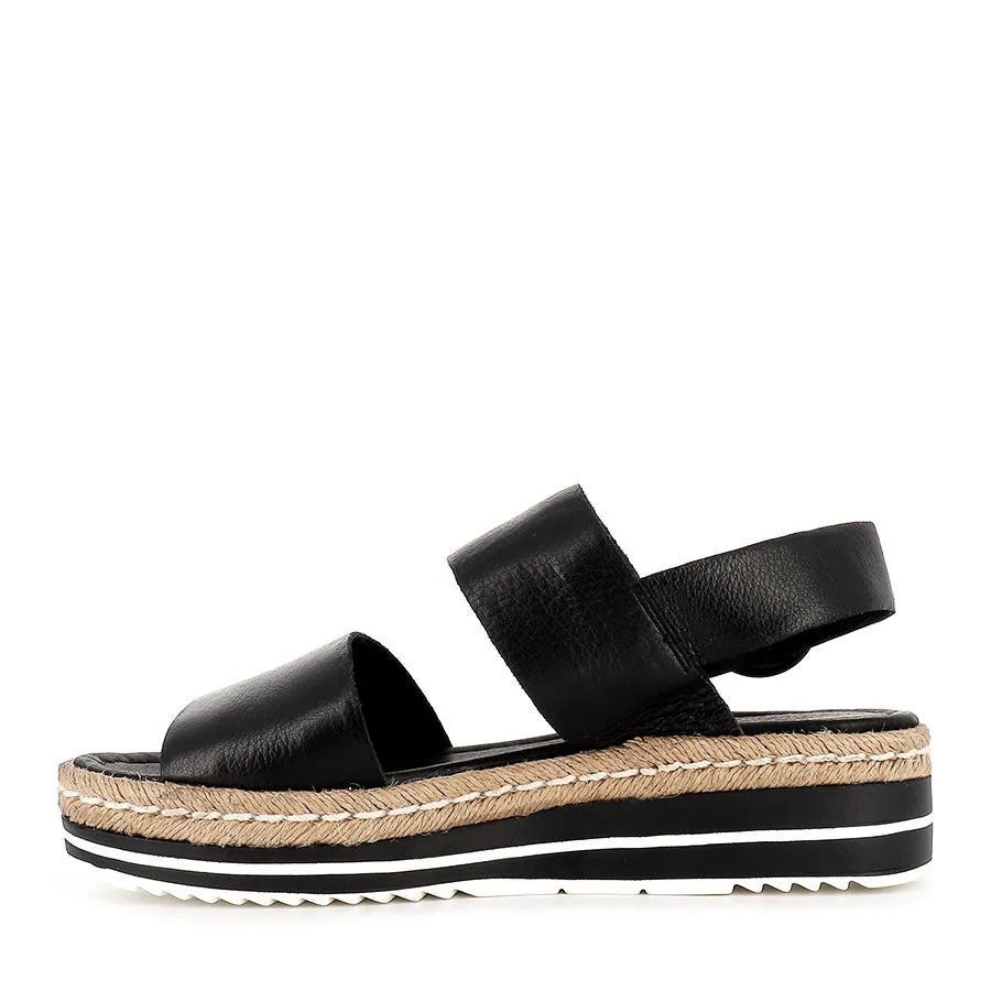 Sand Jog Tree Run ATHA - BLACK LEATHER
