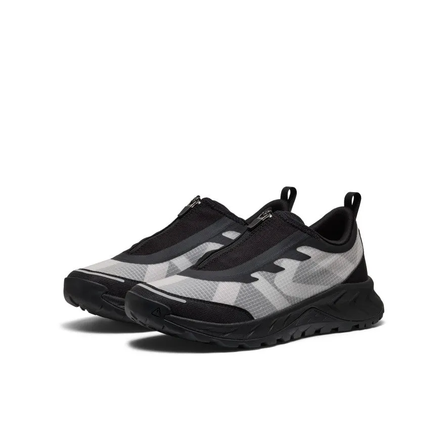 Enhanced comfort Men's TTS Zip Sneaker  |  Black/Black