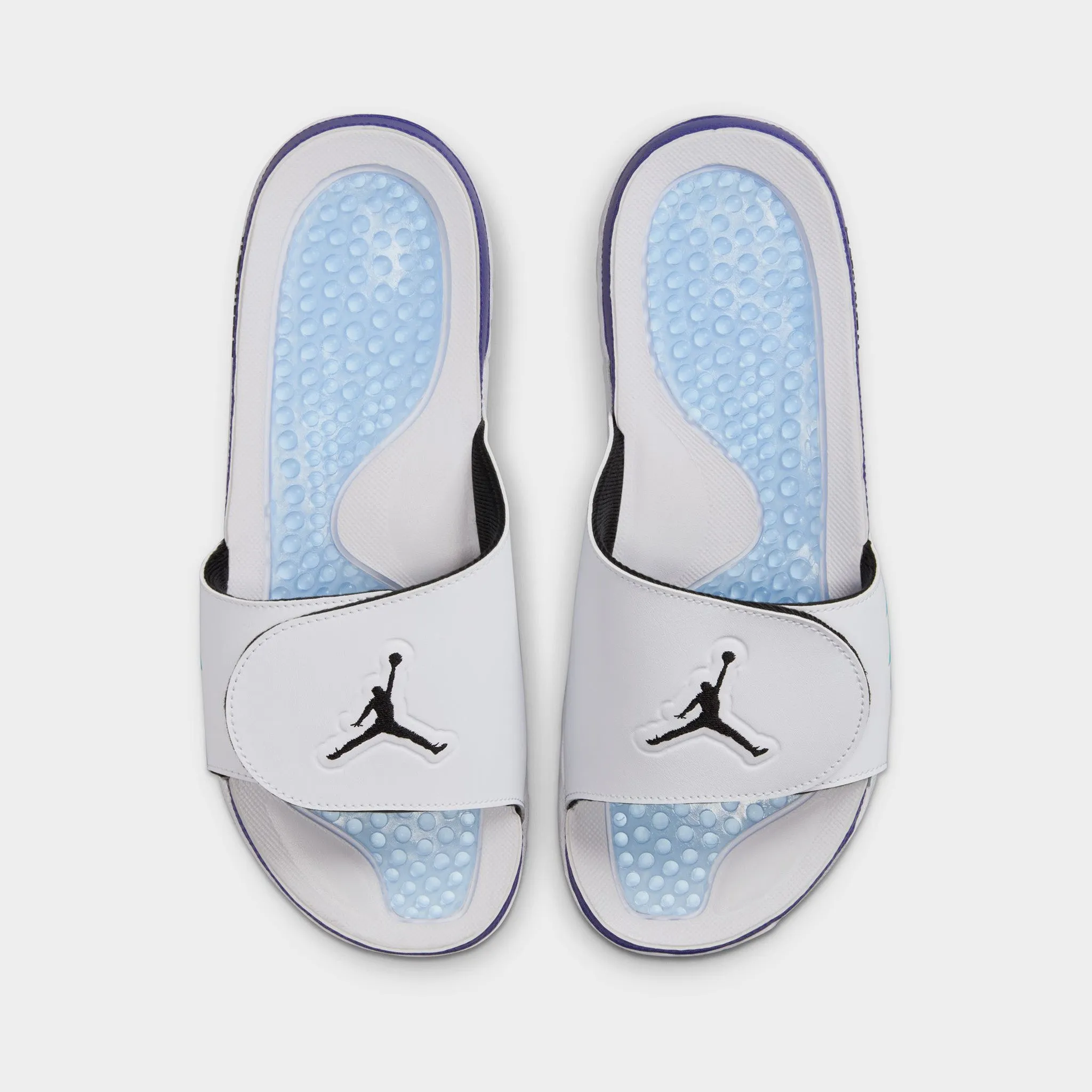 Jordan Hydro V Retro White / Black - New Emerald Traction lugs