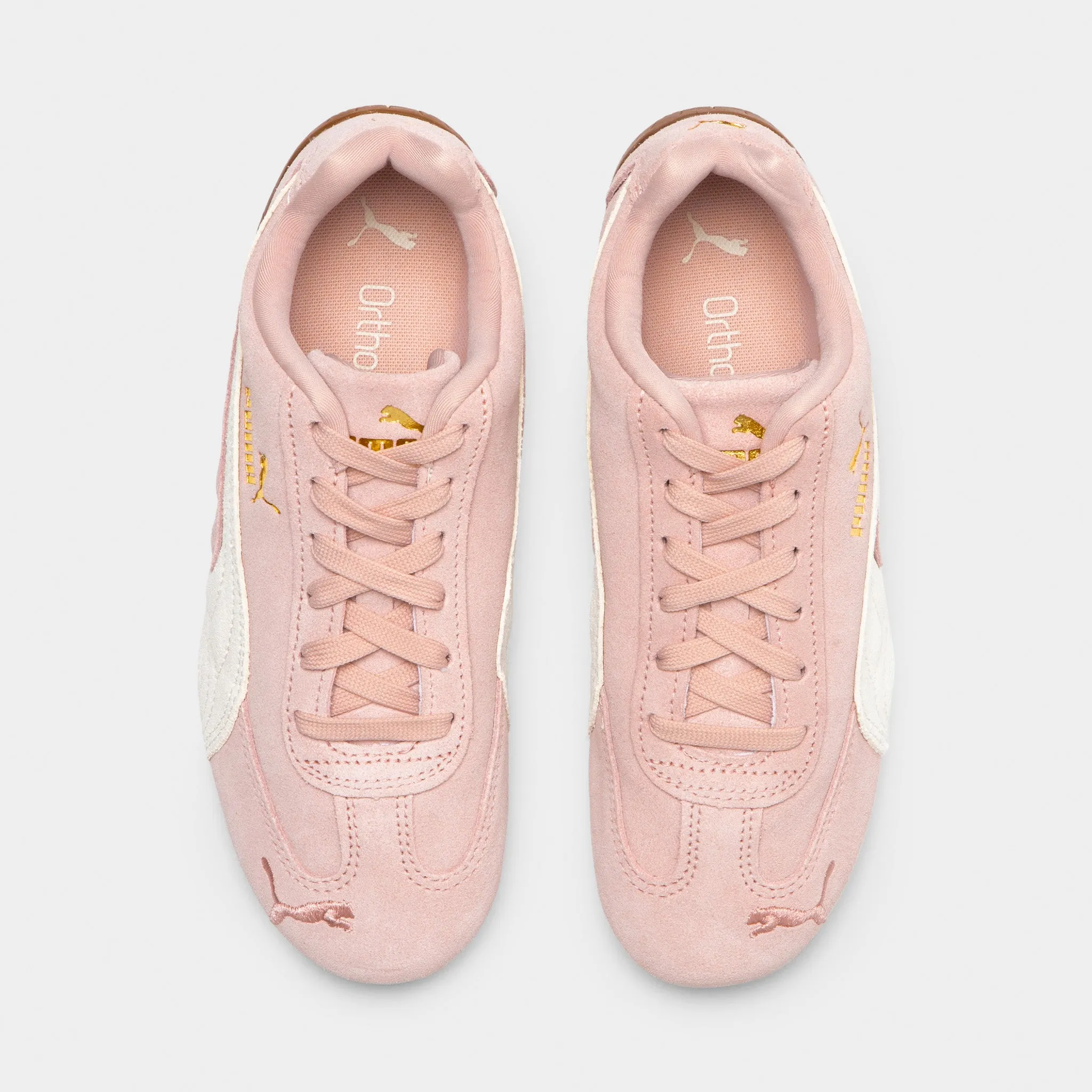 PUMA Juniors' Speedcat OG Mauve Mist / Frosted Ivory Comfort Fit System