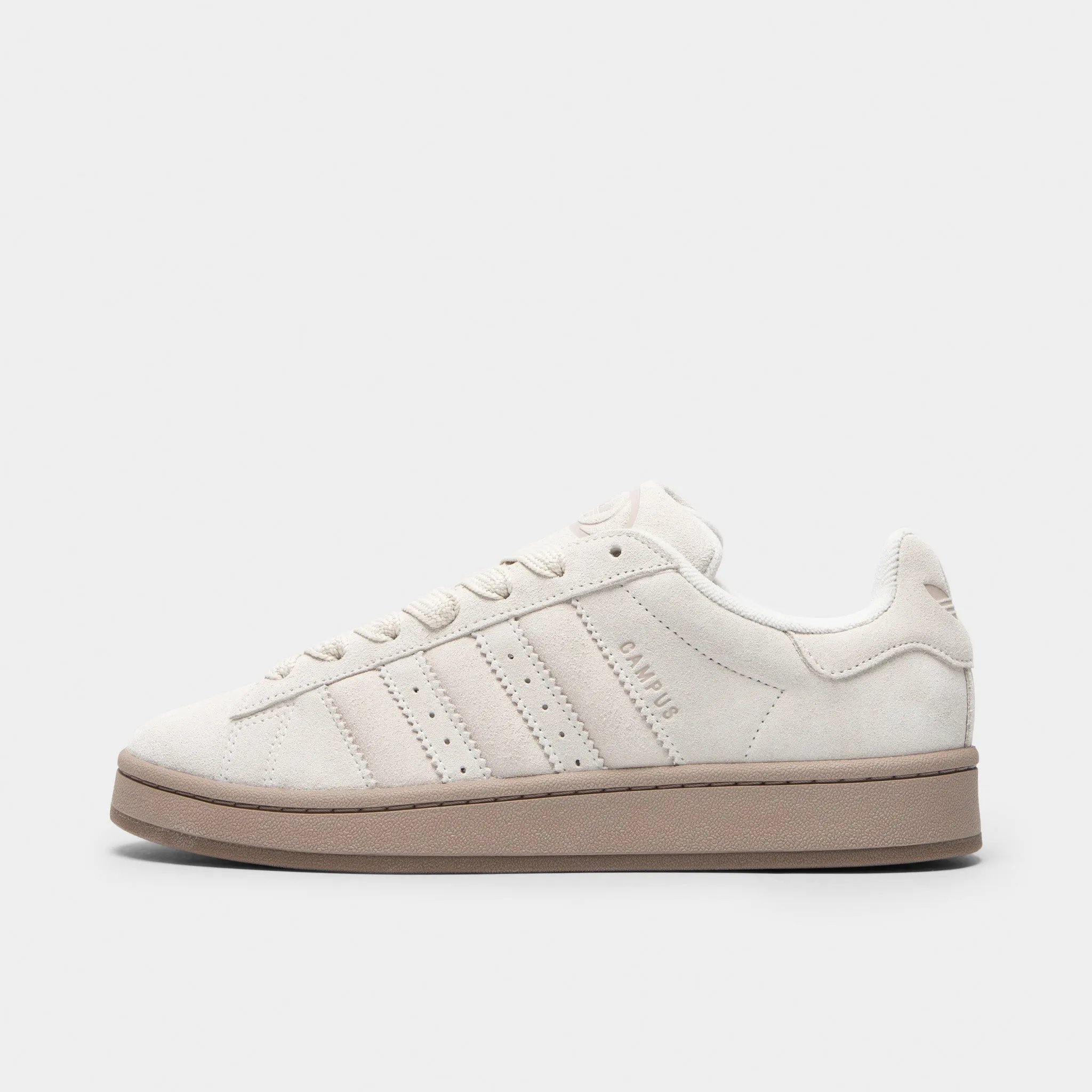 Suede lace - up adidas Campus 00s Off White / Aluminum