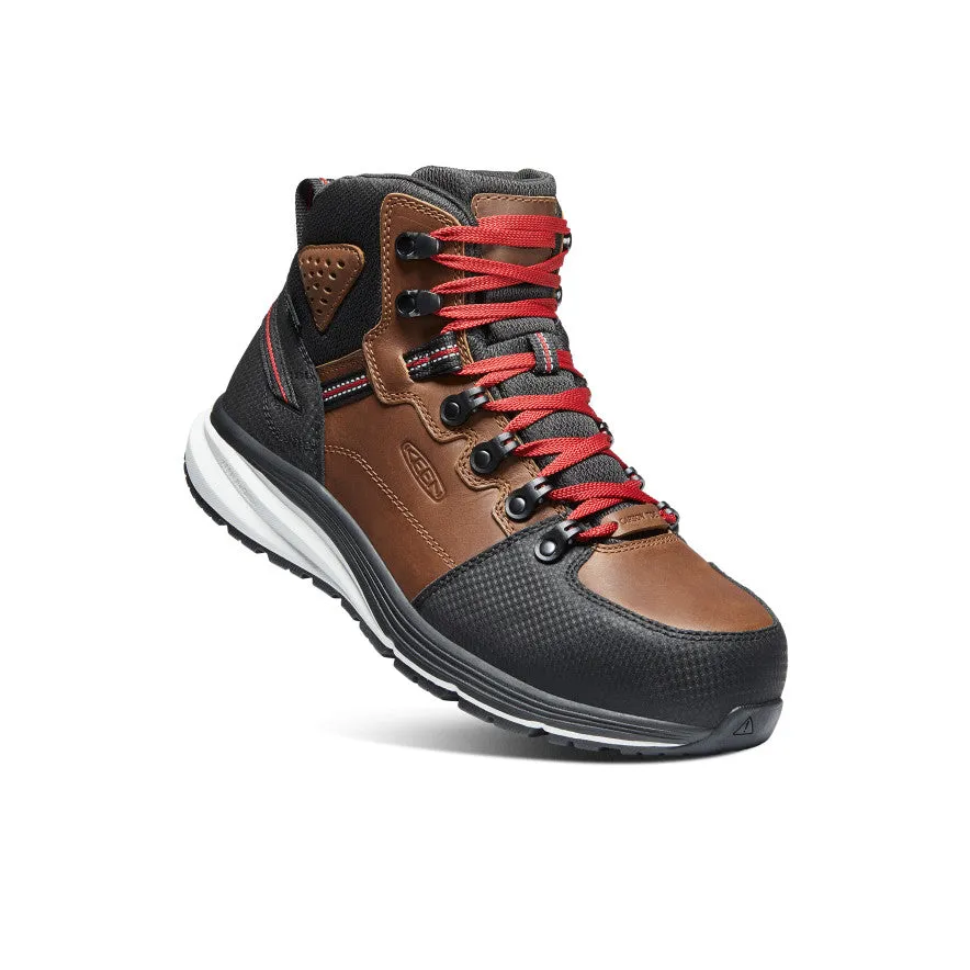 holiday Men's Red Hook Waterproof Boot (Carbon Toe)  |  Tobacco/Black