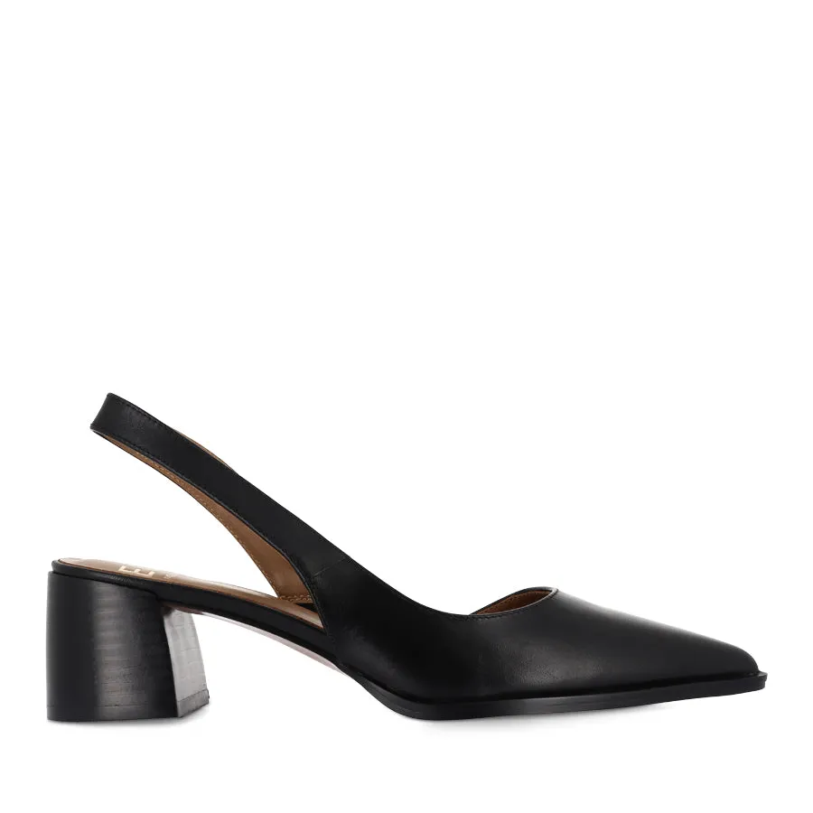 AURA - BLACK LEATHER Loafer Style Expo Mood
