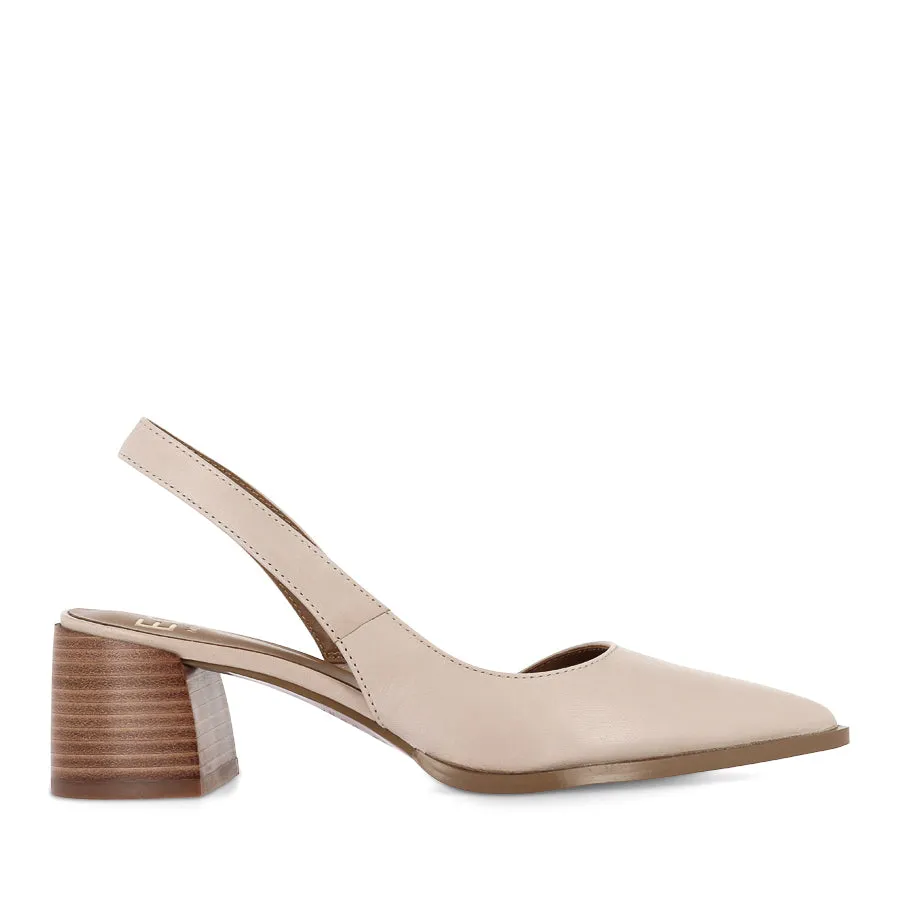 AURA - NUDE LEATHER Show Style Jog Step