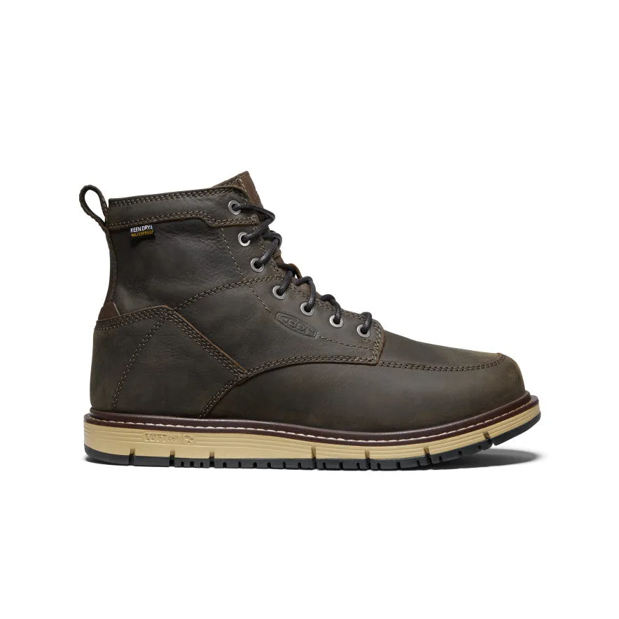 running - specific features Men's San Jose 6" Waterproof Boot (Soft Toe)  |  Cascade Brown