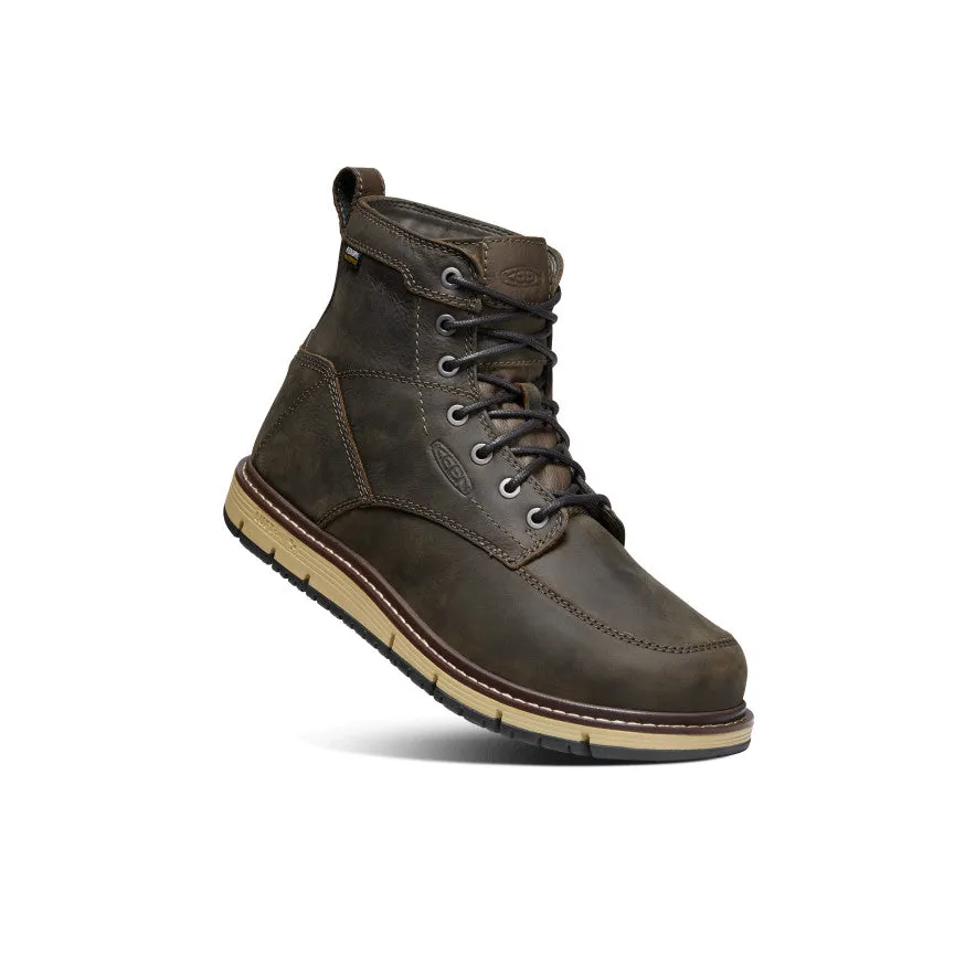 Pilates practitioners - specific functions Shock-absorbent arch Men's San Jose 6" Waterproof Boot (Soft Toe)  |  Cascade Brown
