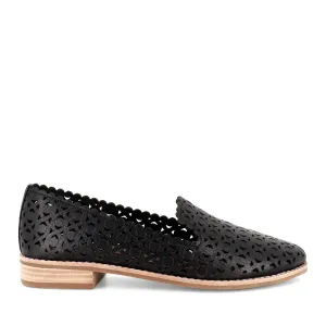Leather Upper AYVA - BLACK LEATHER