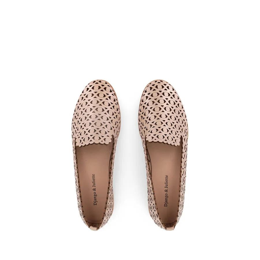 AYVA - NUDE LEATHER Easy Style Footwear