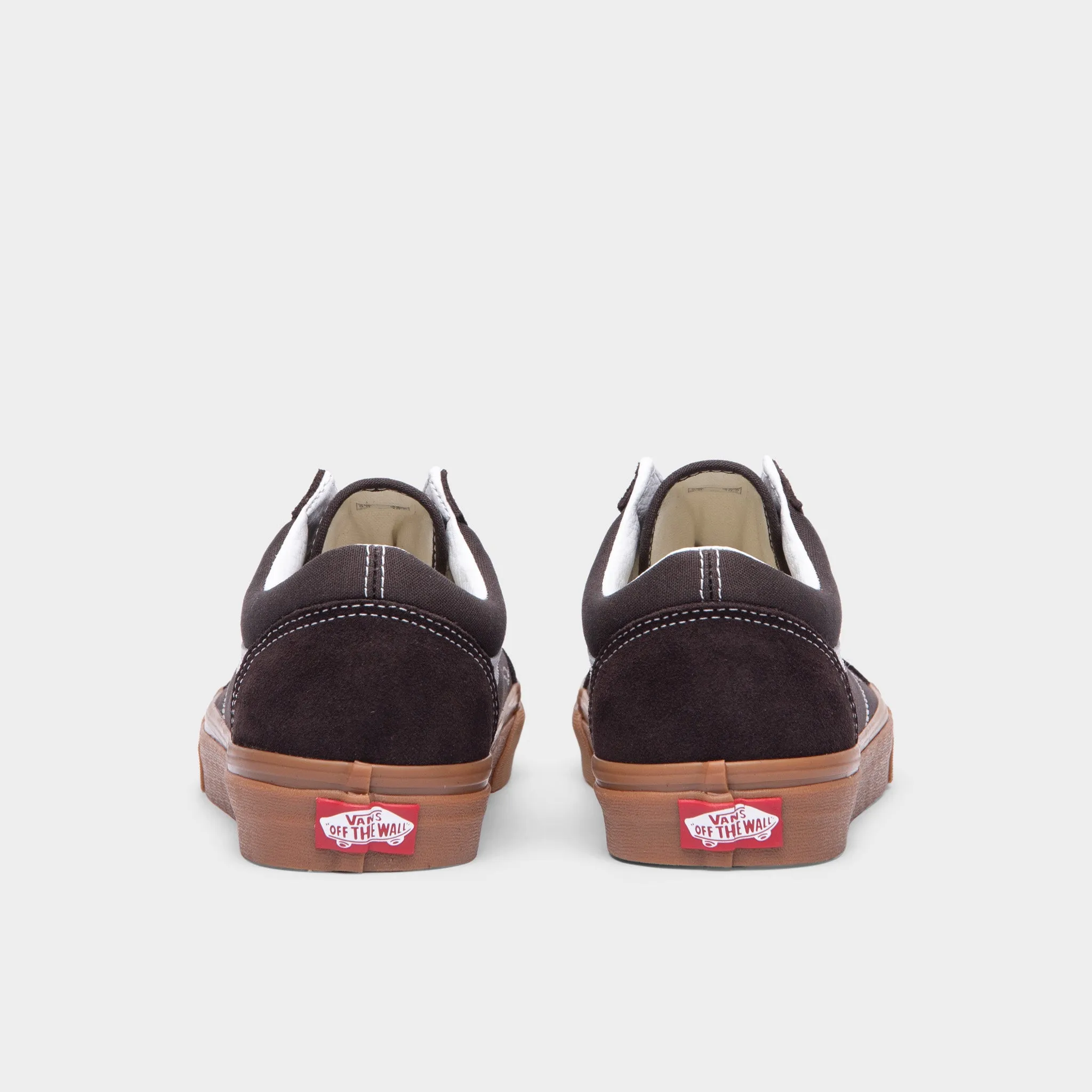 shock-absorbing sole Vans Old Skool / Vintage Gum Chocolate
