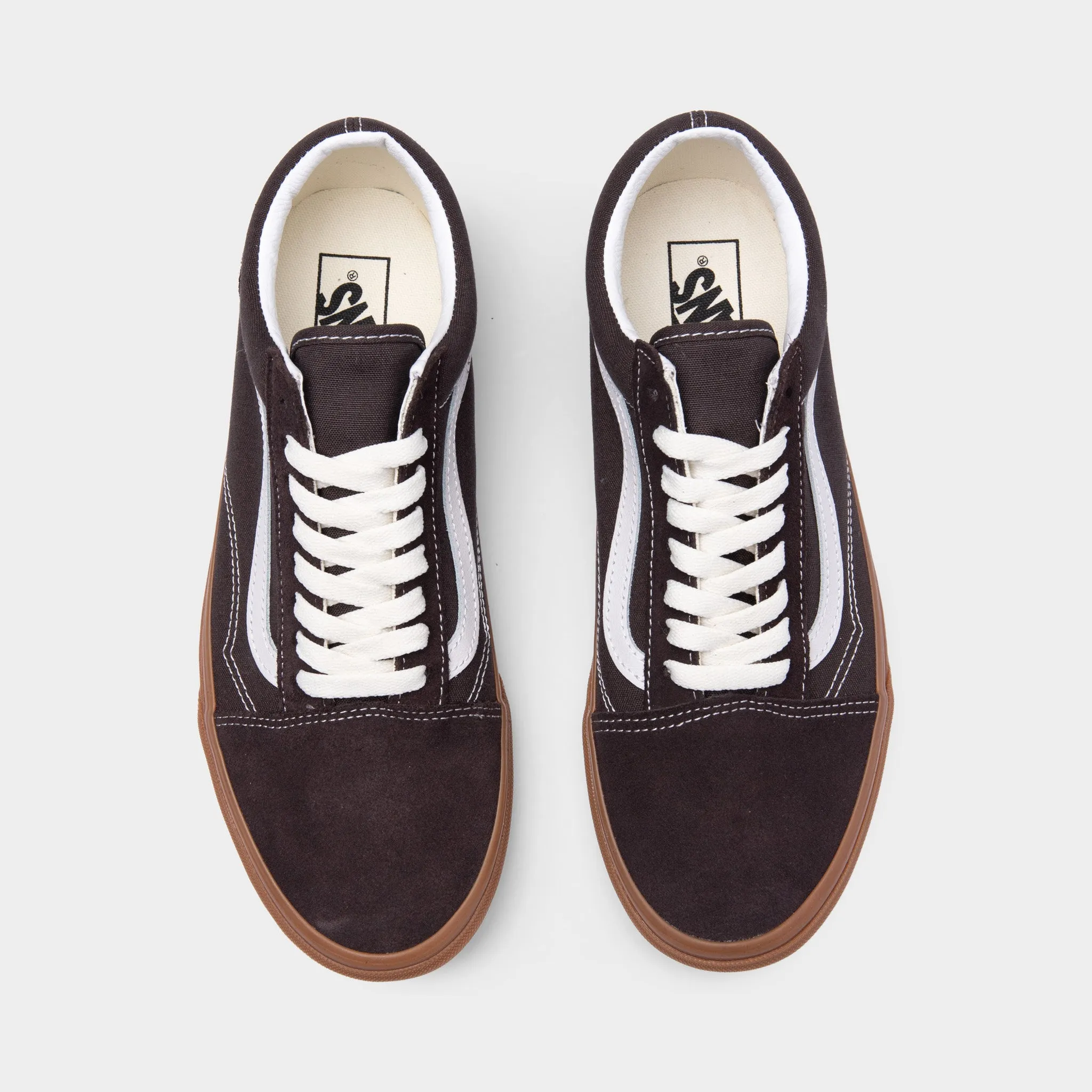Vans Old Skool / Vintage Gum Chocolate Regular Fit hassle-free