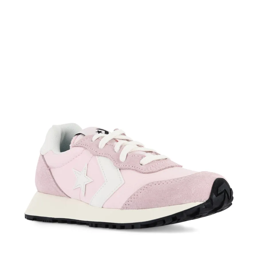 OMEGA TRAINER LOW - SUMMIT PINK/SUGARBERRY/WHITE Elastic Lacing