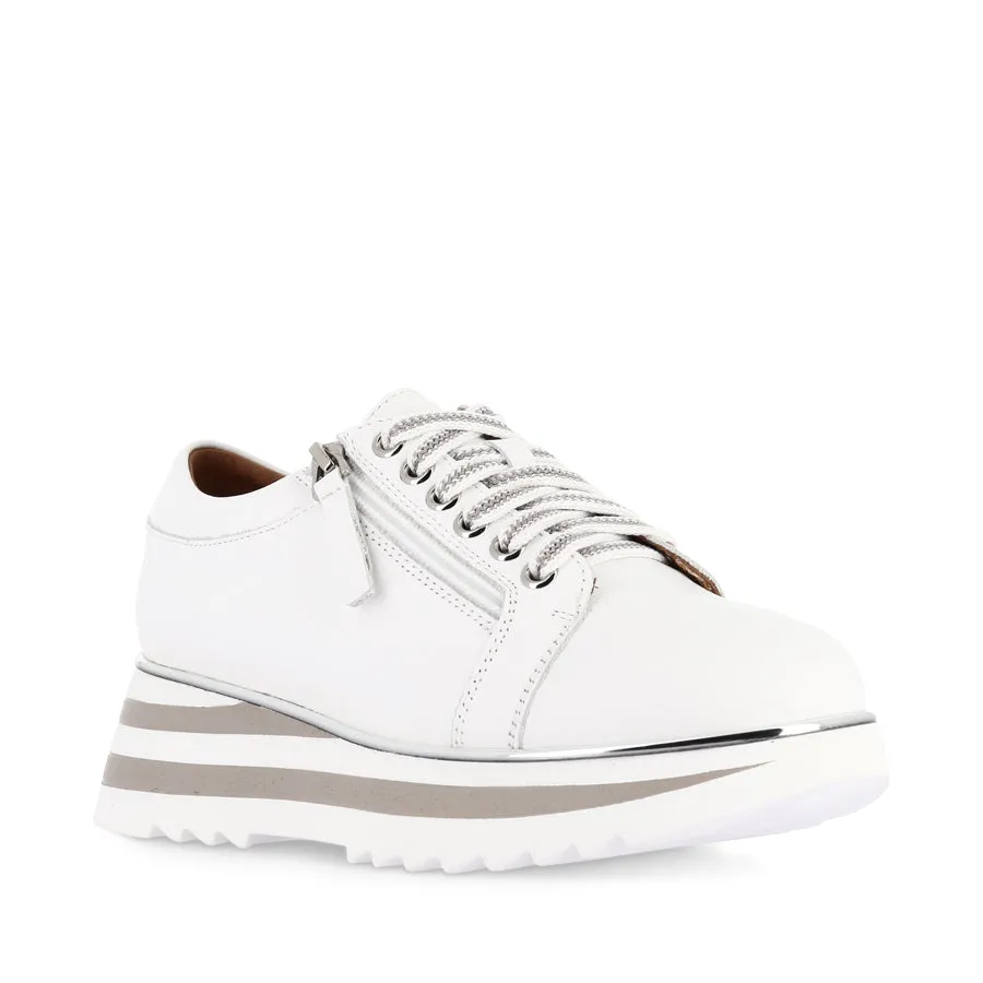 training shoes HOSTING - WHITE LEATHER