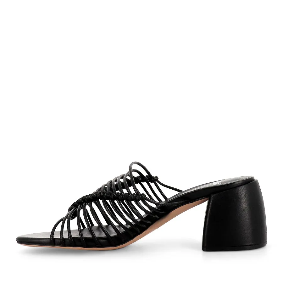 BALEE - BLACK ROPE LEATHER Tide Path Calm Mind