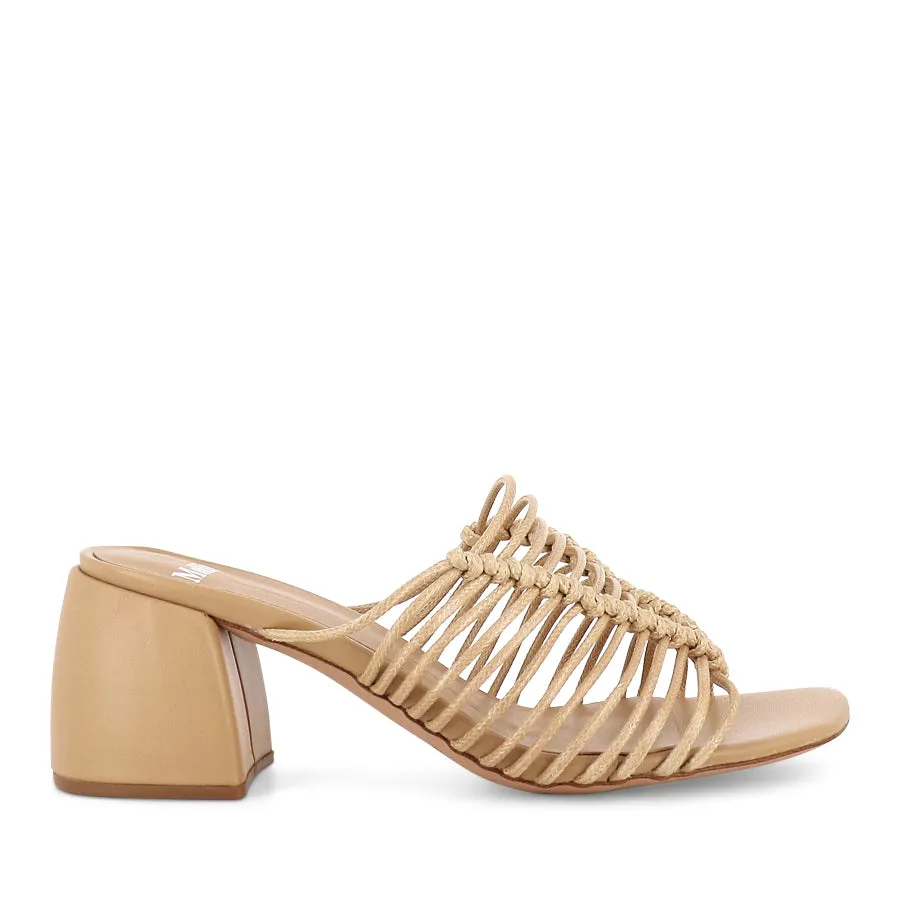 Effortless Wear BALEE - CAMEL ROPE LEATHER