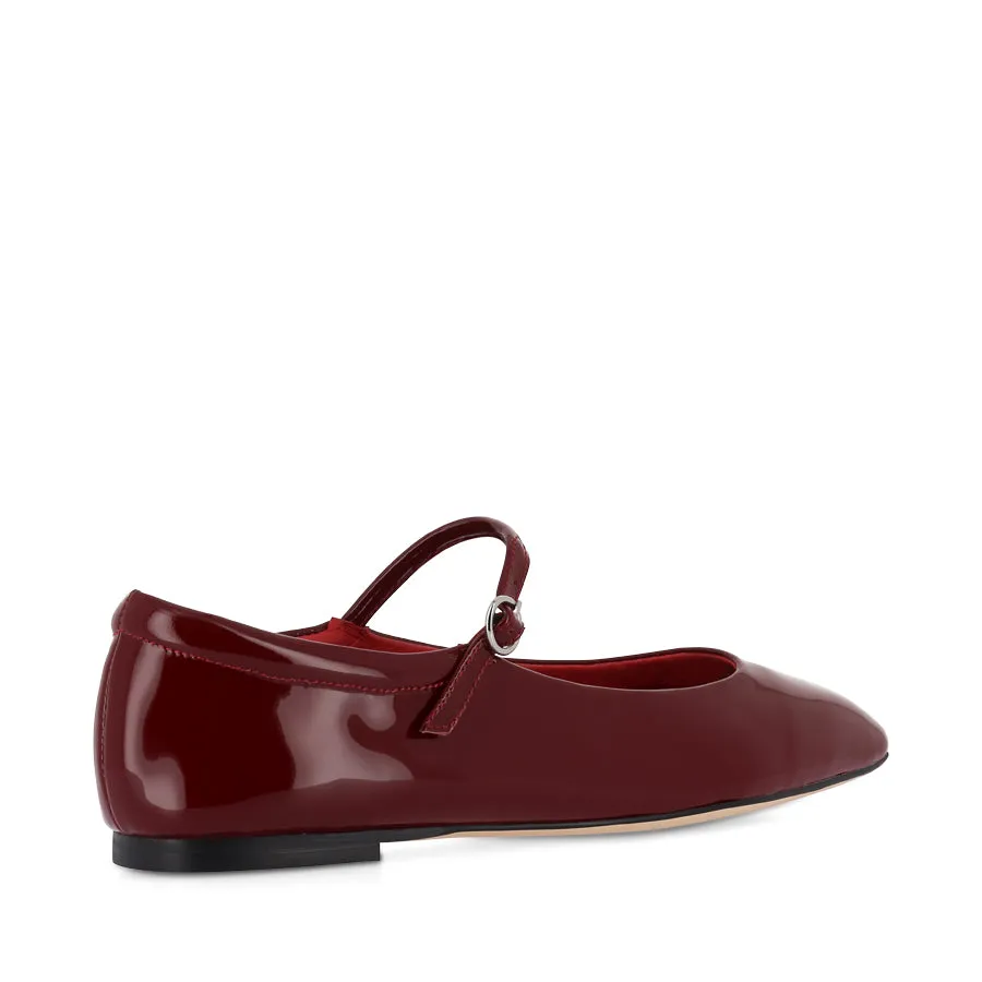 BAMBI - BORDEAUX PATENT Quiet Spot Casual Wear