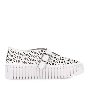 Air Zone BANDA - WHITE LEATHER