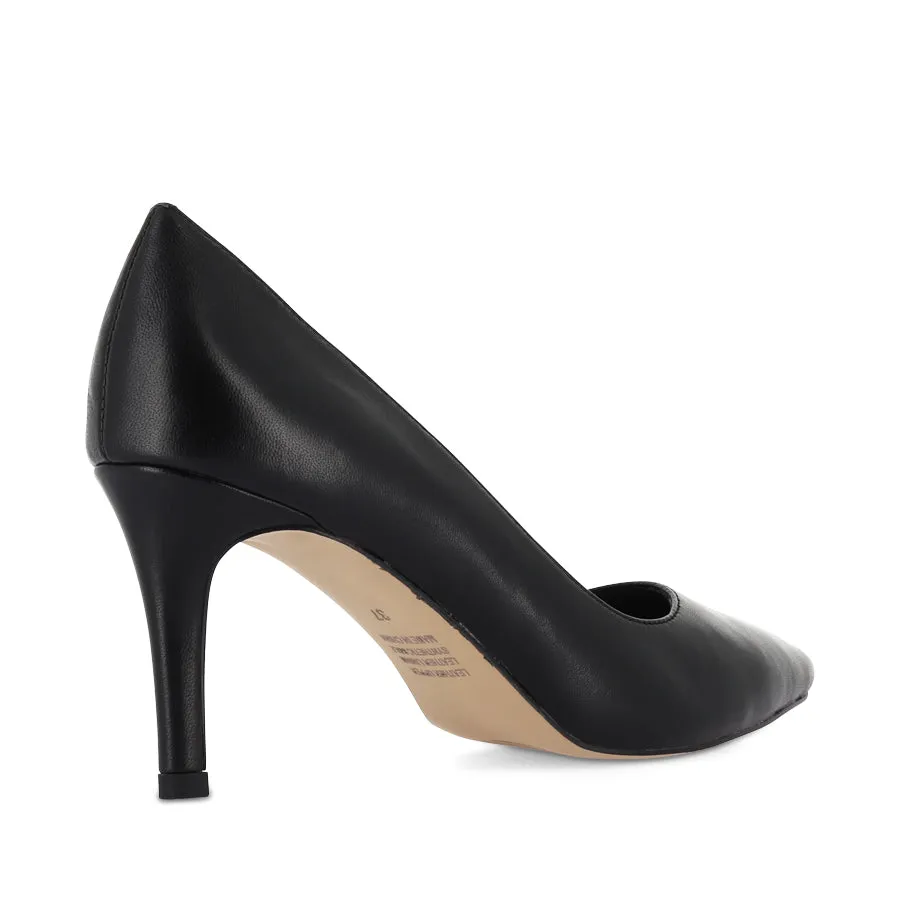 BARRIOS - BLACK LEATHER Flower Walk