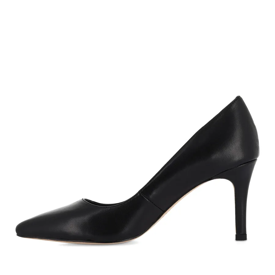 Sport Glow BARRIOS - BLACK LEATHER